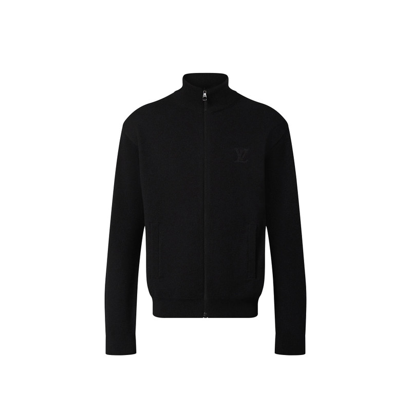 LVSE Inside-Out Zipped Through Cashmere Cardigan 1