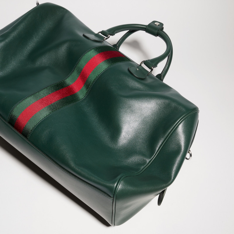 Web Trademark medium duffle bag 10
