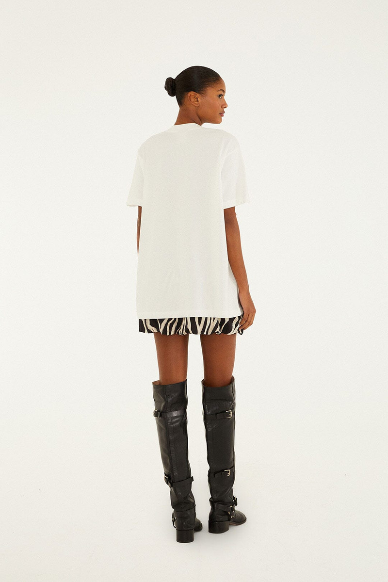 Off-White America Latina Relaxed Organic Cotton T-Shirt 3