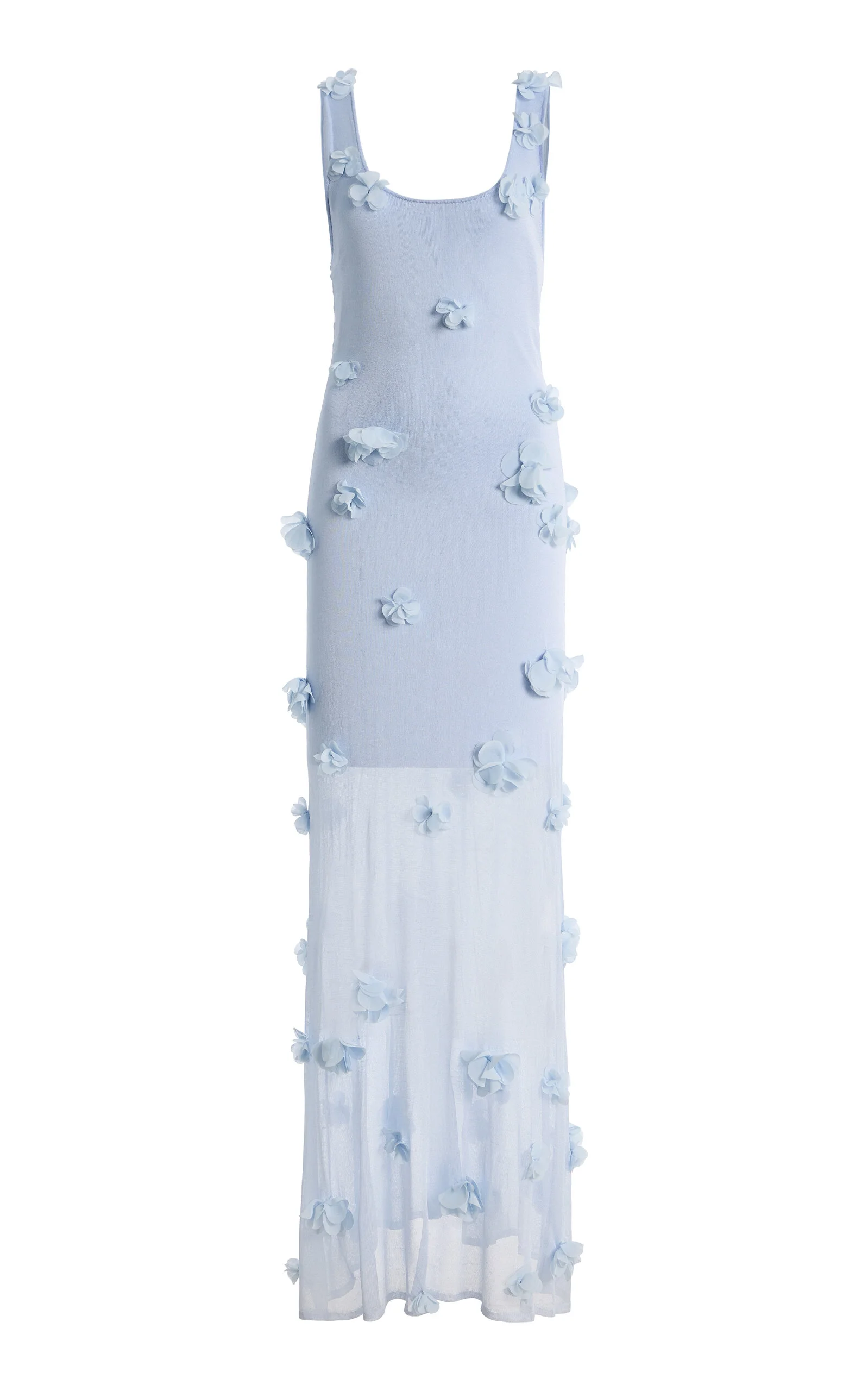 Ivi Floral Applique Midi Dress - 1