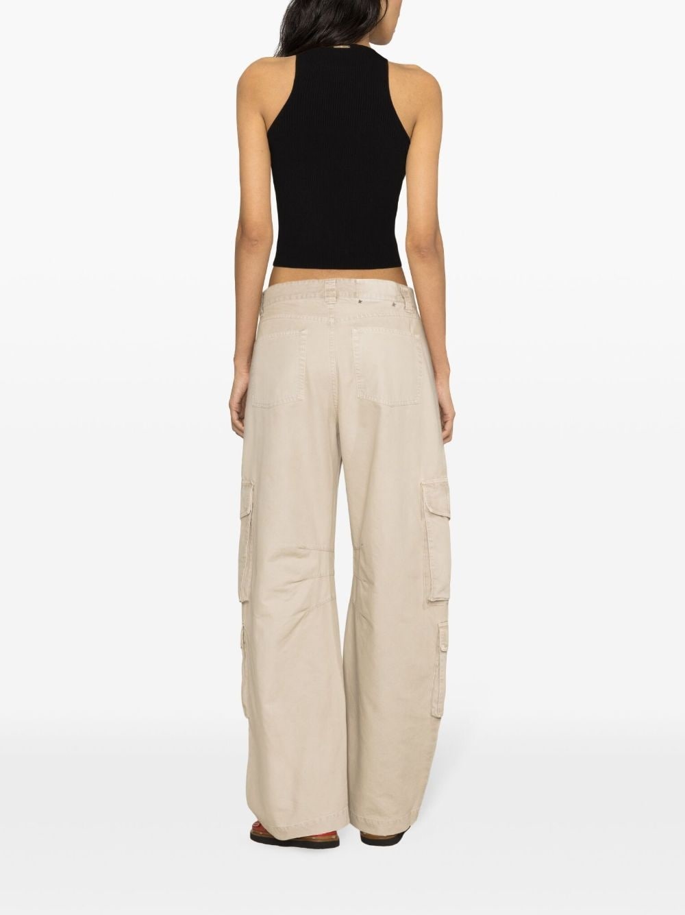 Lenin wide-leg cargo trousers - 4