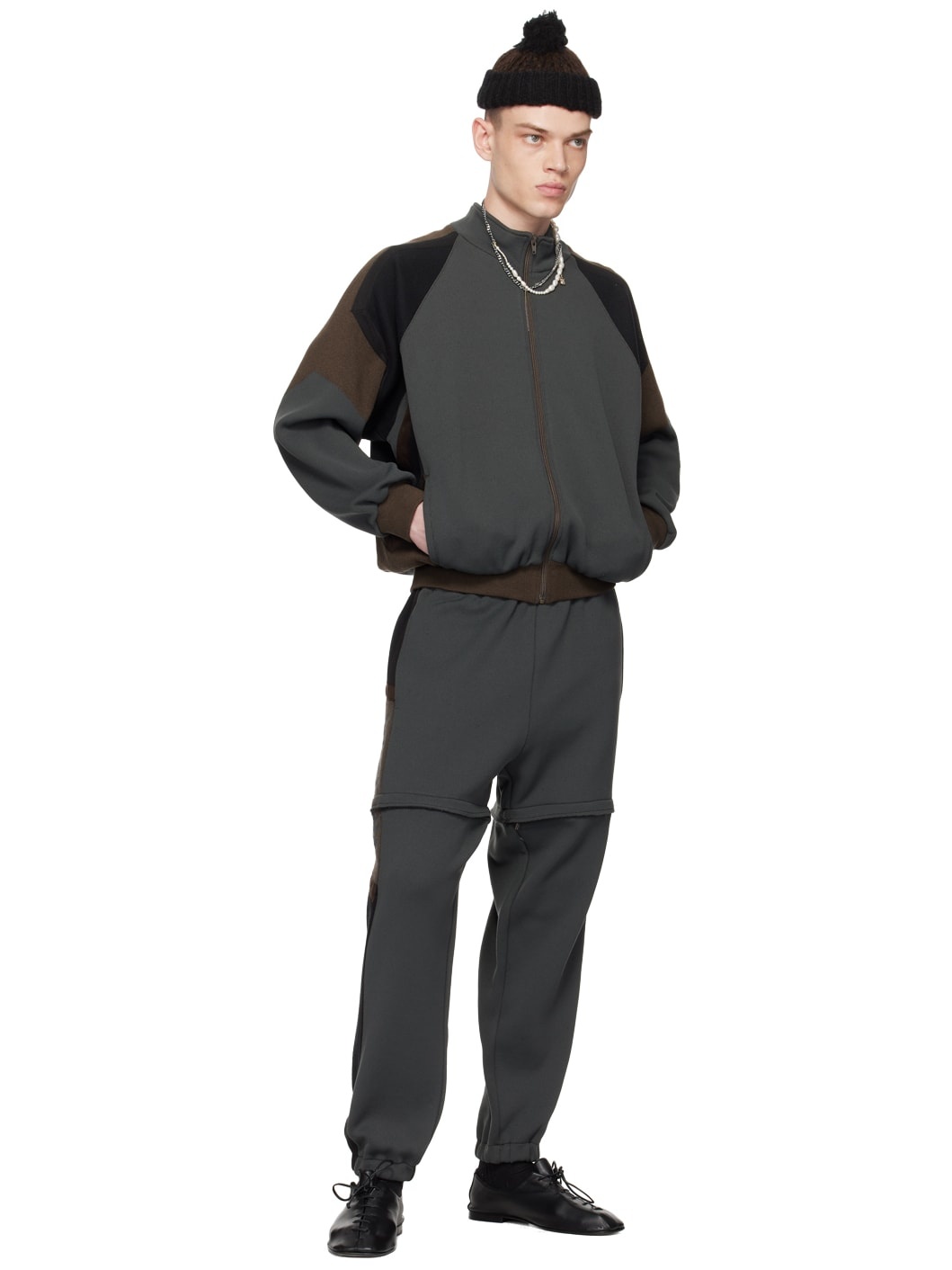 Gray Convertible Lounge Pants - 5