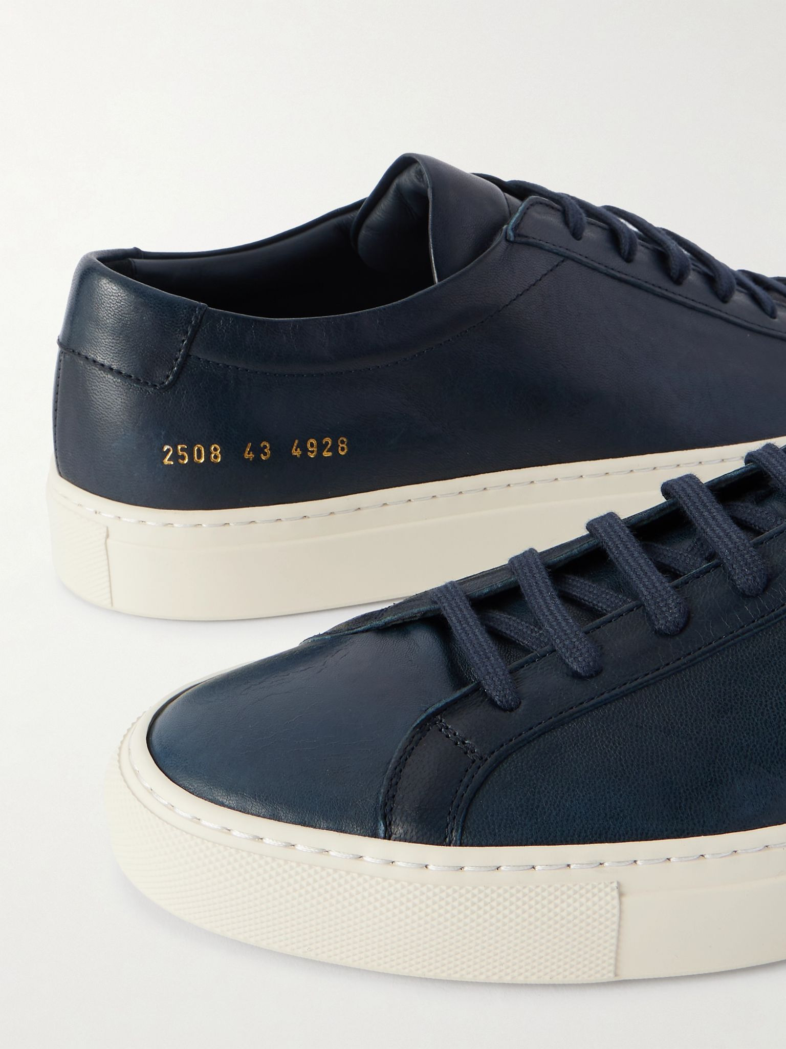 Original Achilles Leather Sneakers Navy - 5