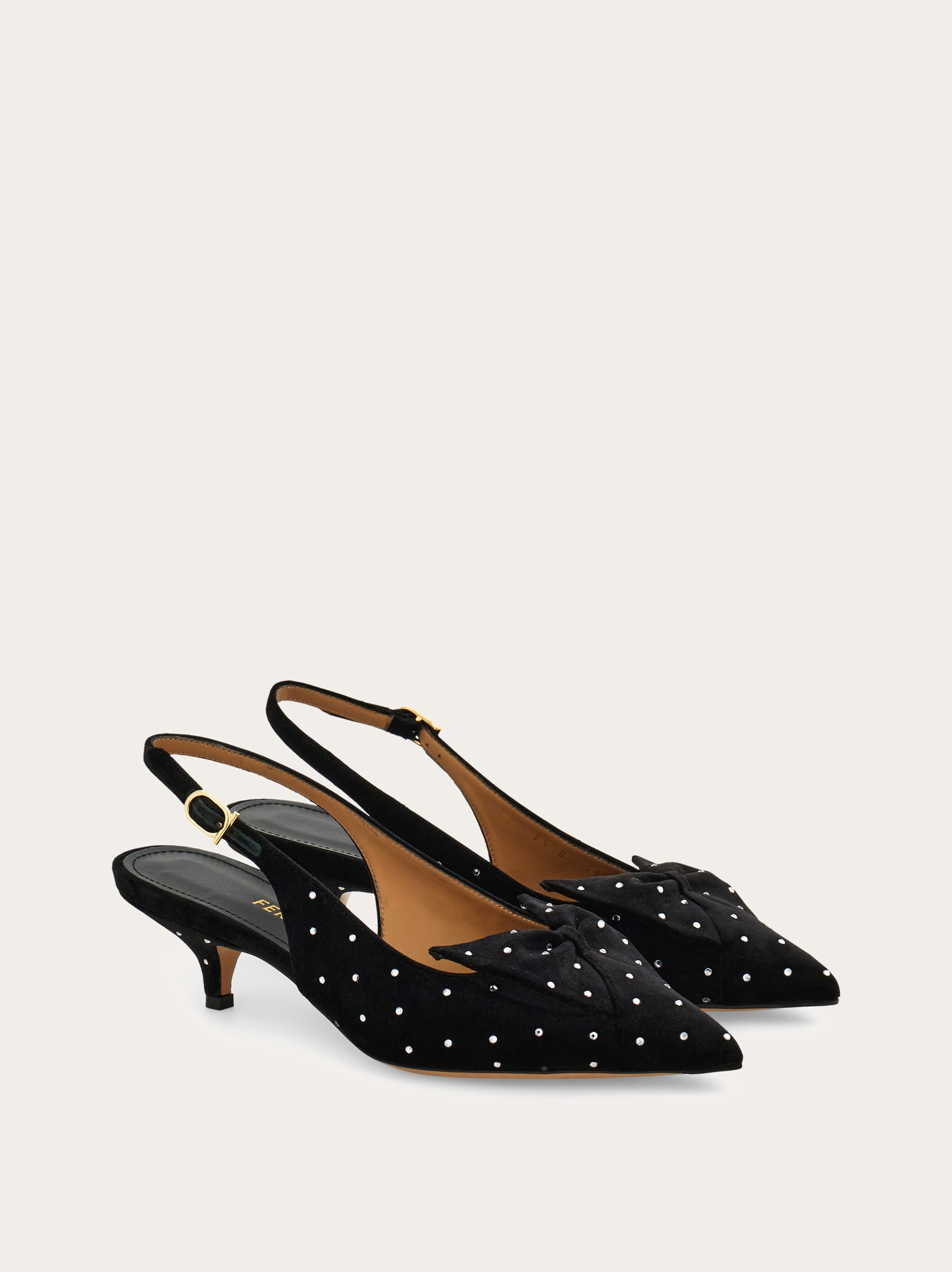 Slingback with bow detail - 2