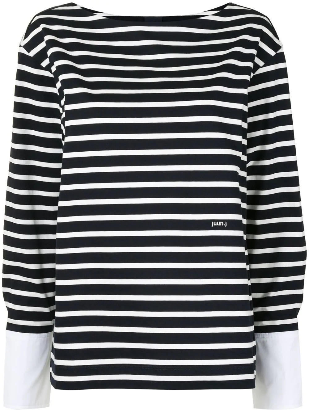 striped print jumper - 1