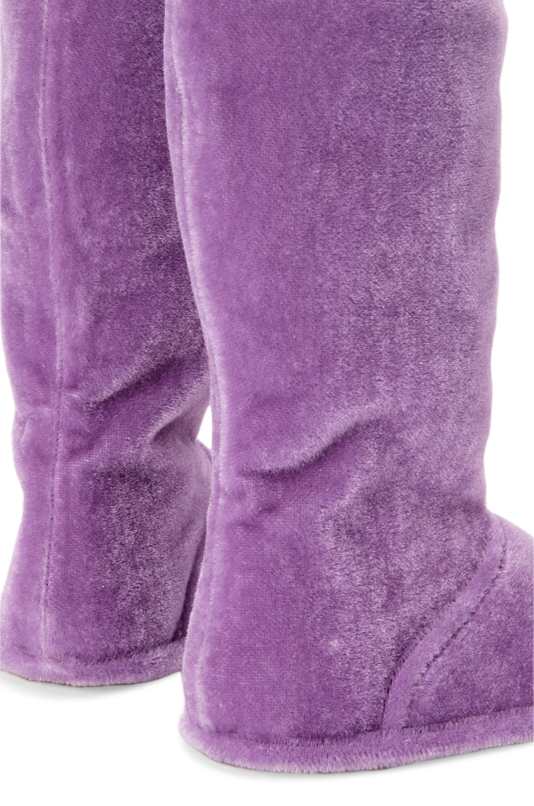 Slouchy boot in mohair - 4
