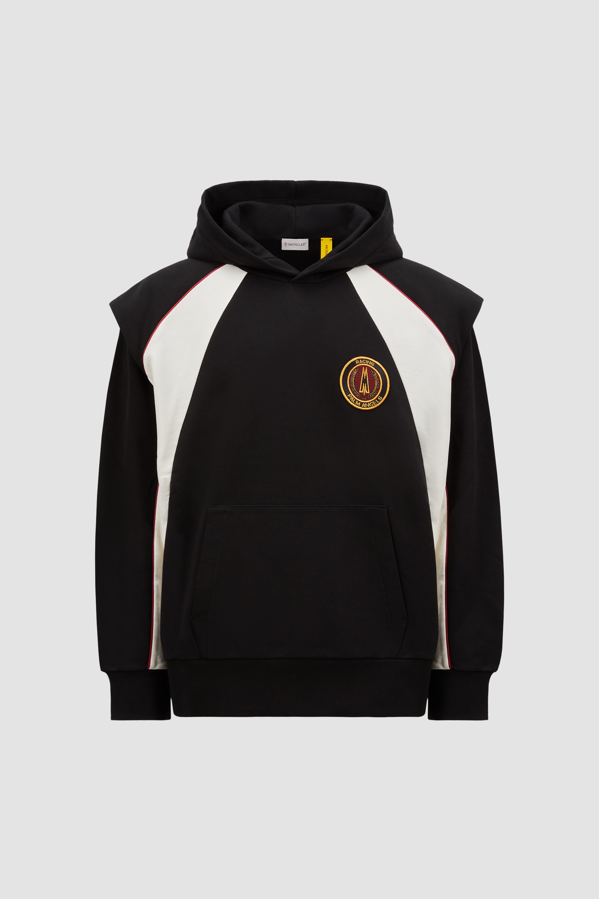 Moncler x Palm Angels Logo Cotton Hoodie - 1