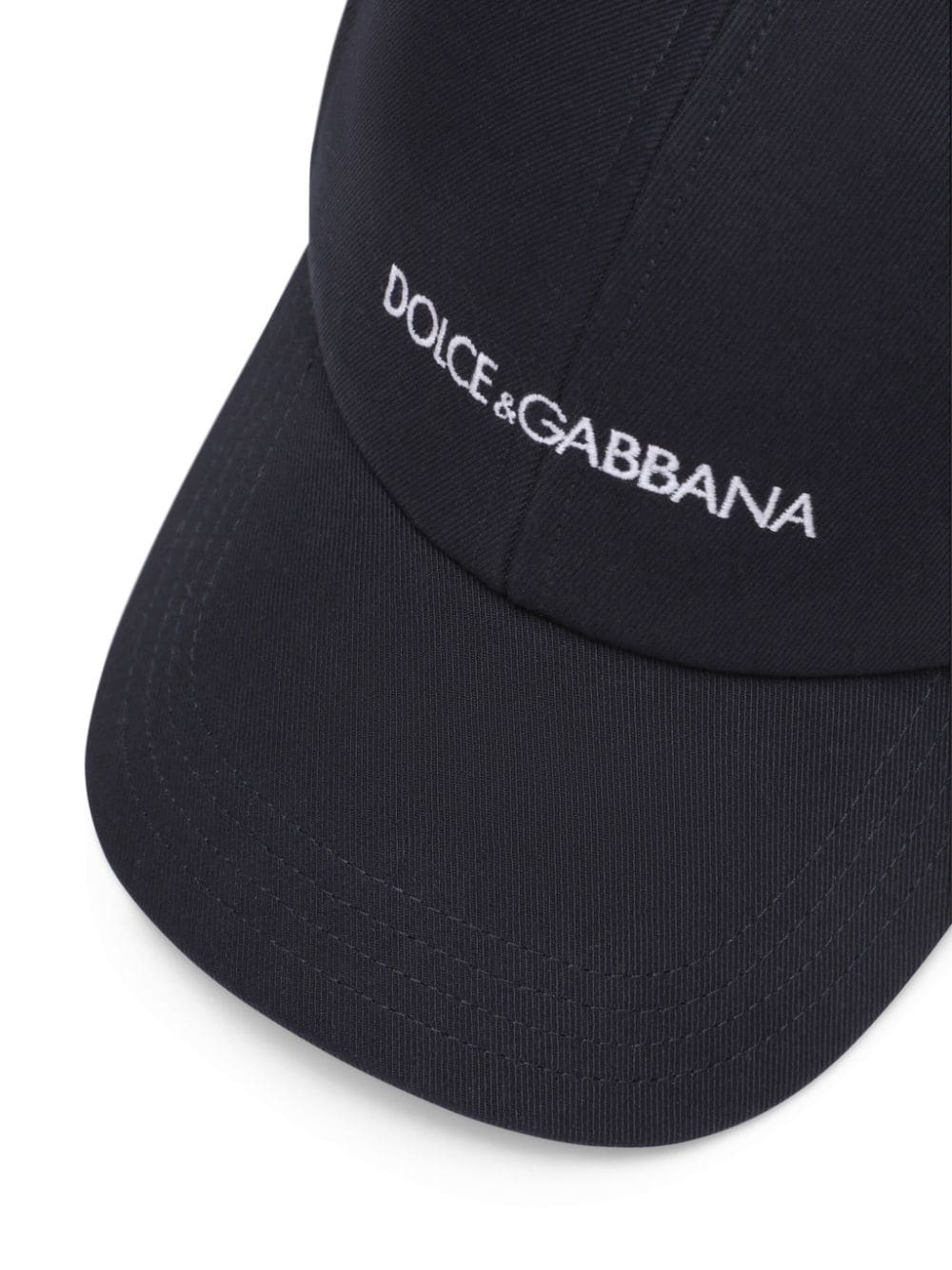 logo-embroidered cotton baseball cap - 3