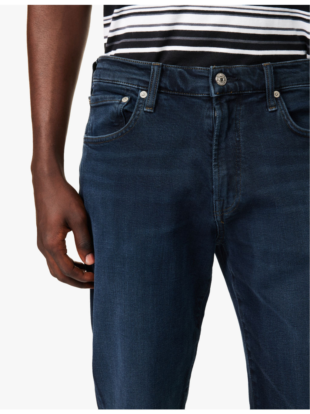 Elijah Archive straight-leg relaxed-fit stretch-denim jeans - 5