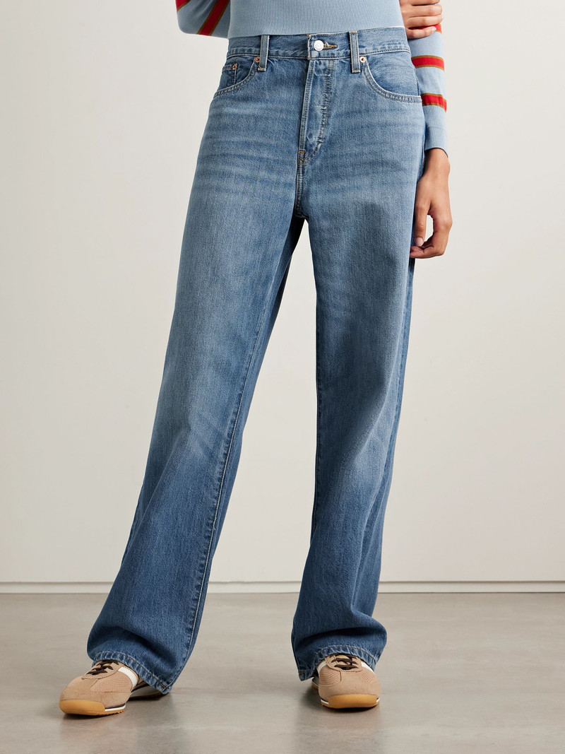 The Thrasher low-rise straight-leg jeans Mid denim 3