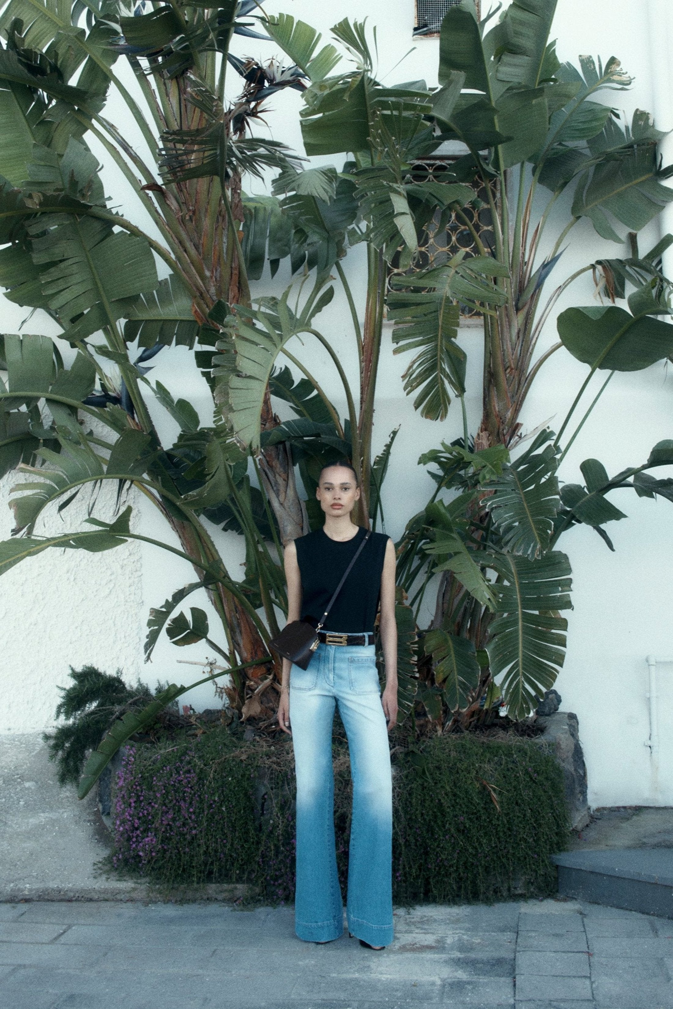 Alina High Waisted Jean In Light Summer Wash - 5