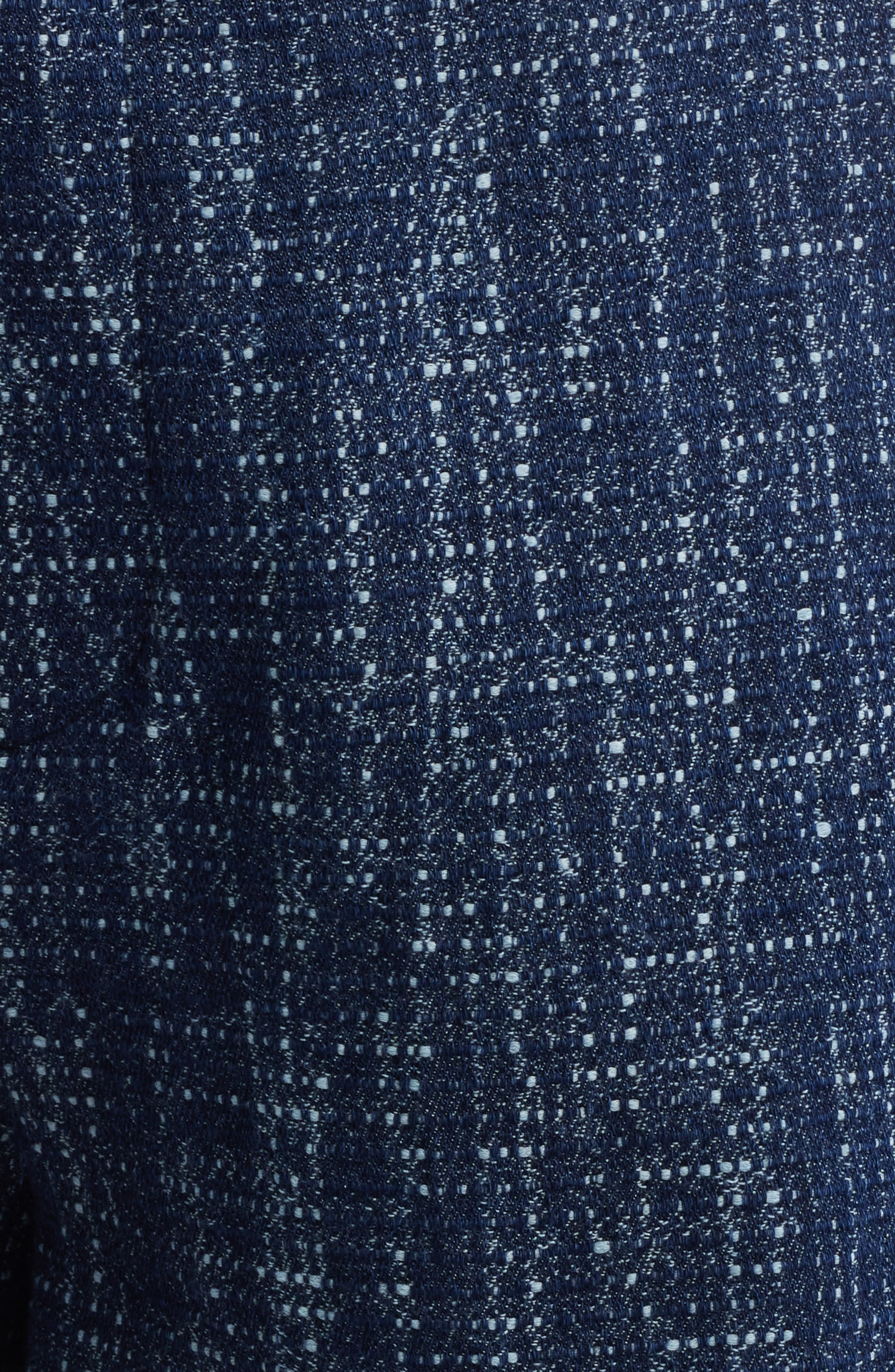 FRAME The Tweed Cotton Shorts in Indigo at Nordstrom - 6