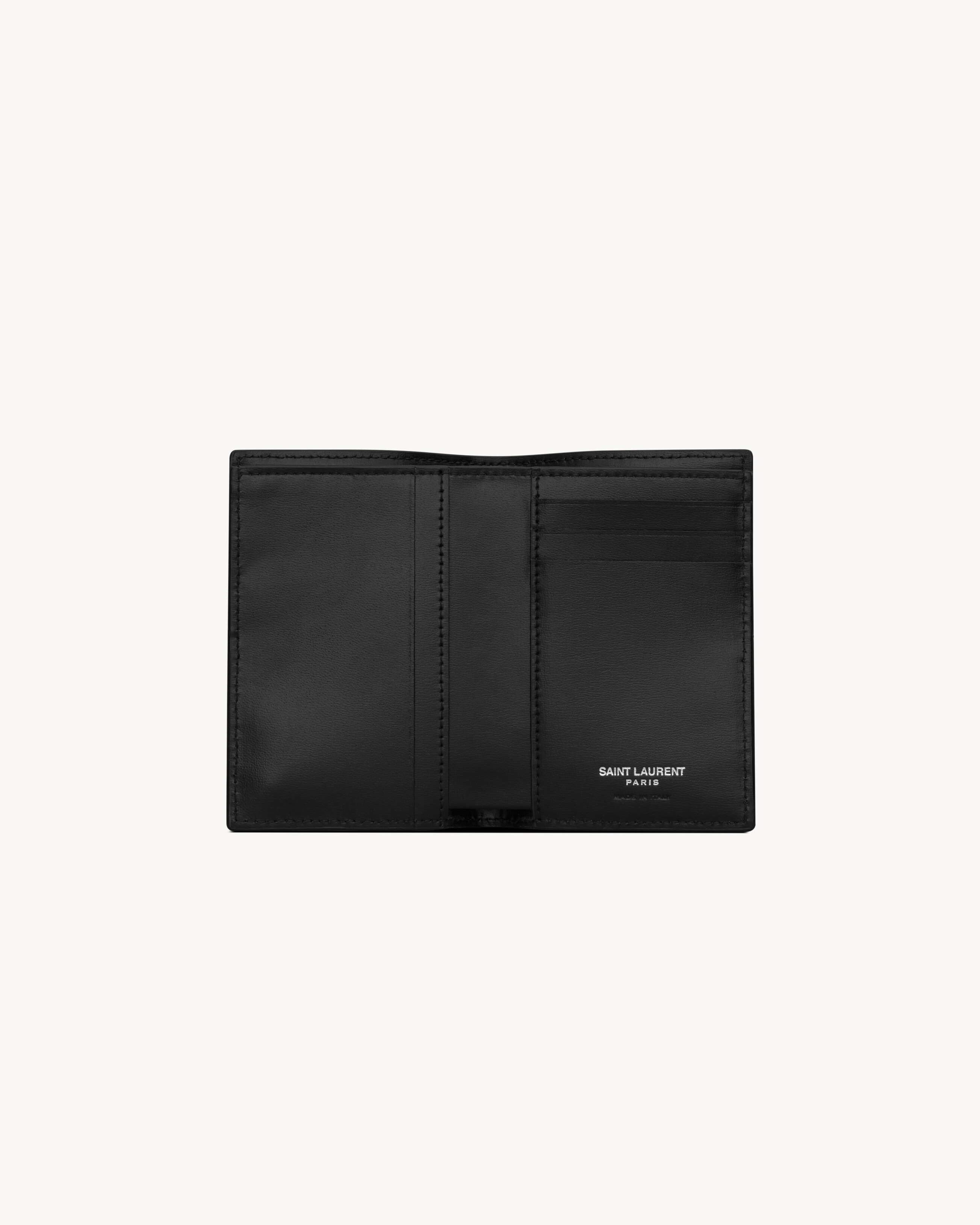 TINY CASSANDRE CREDIT CARD WALLET IN MATTE LEATHER - 4