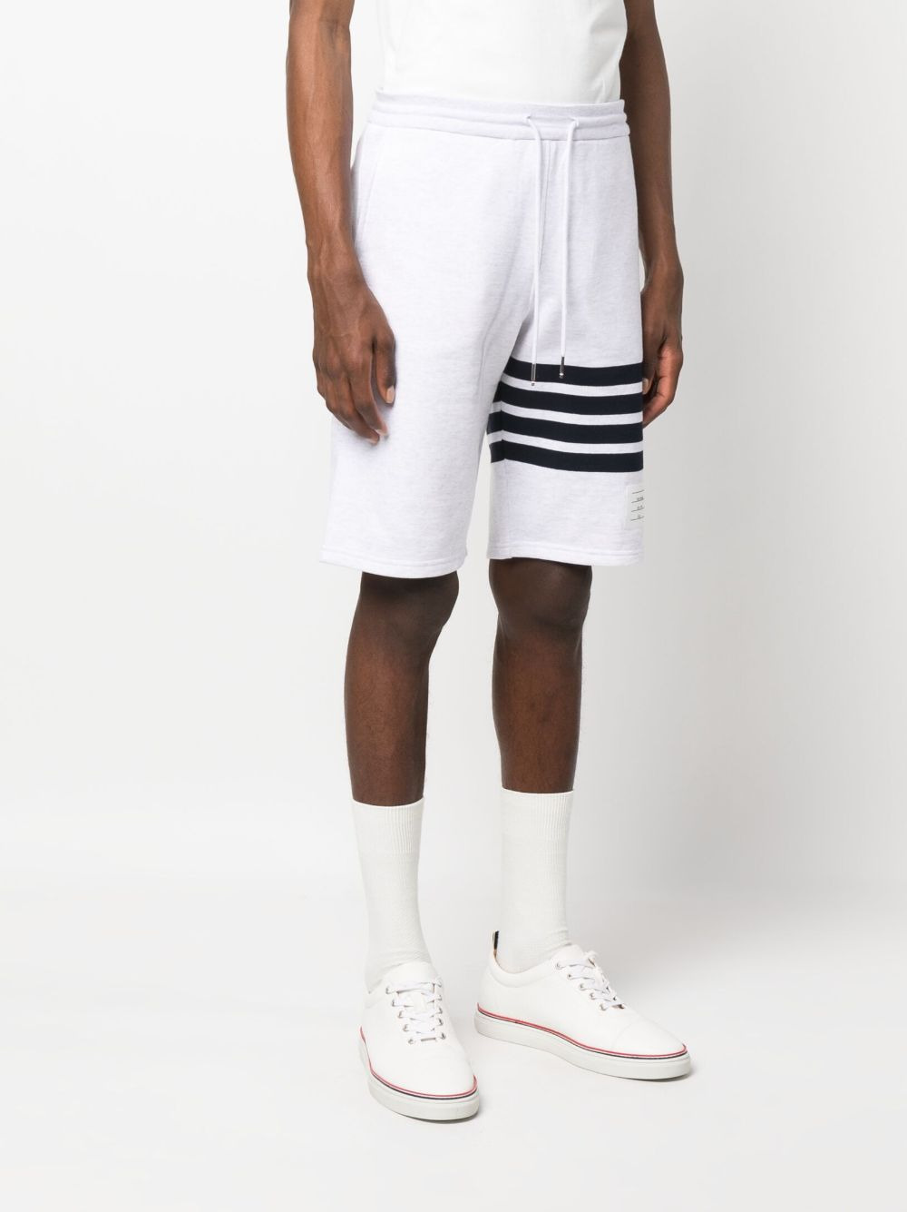 stripe-detail sweatpants - 3