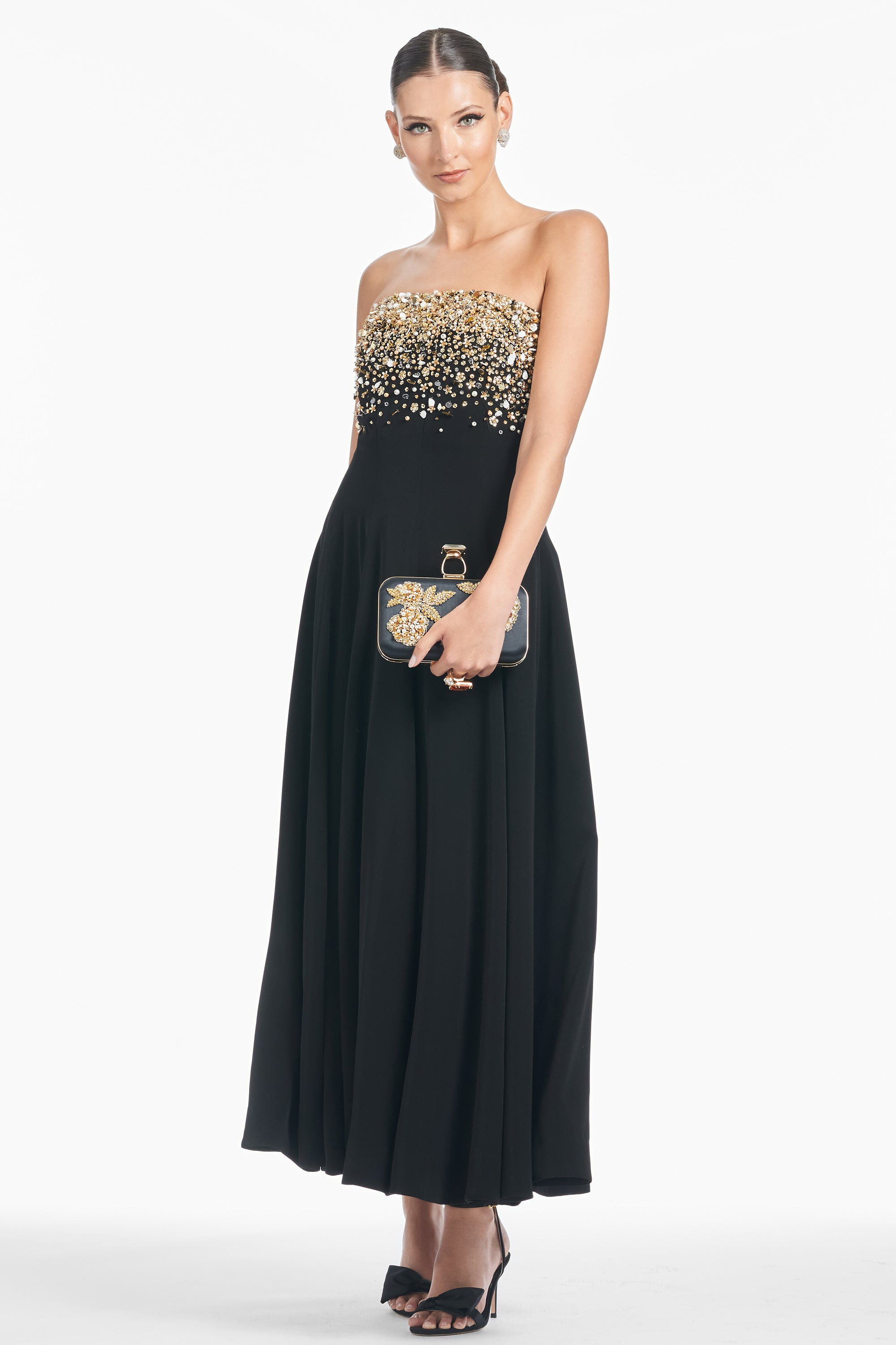 Bettany Gown - Black - 4