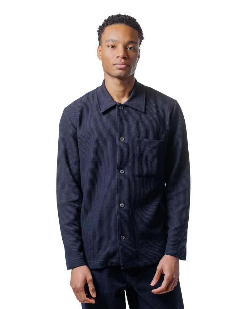 NORSE PROJECTS Jorn Double Face Overshirt Dark Navy outlook