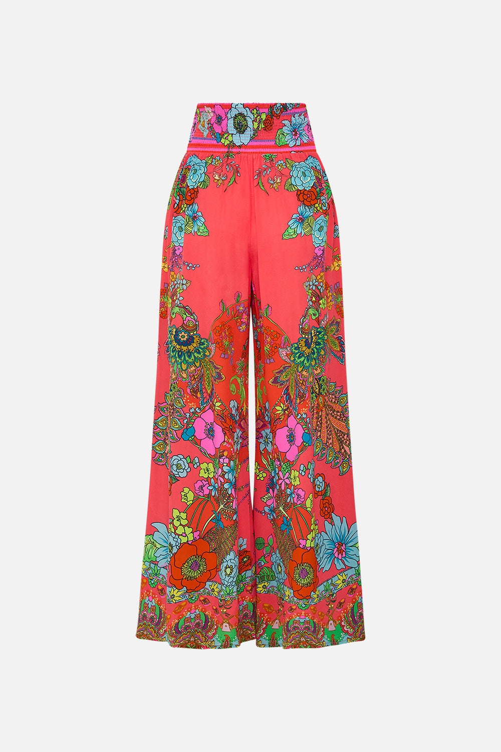 SHIRRED WAIST PANT - 7