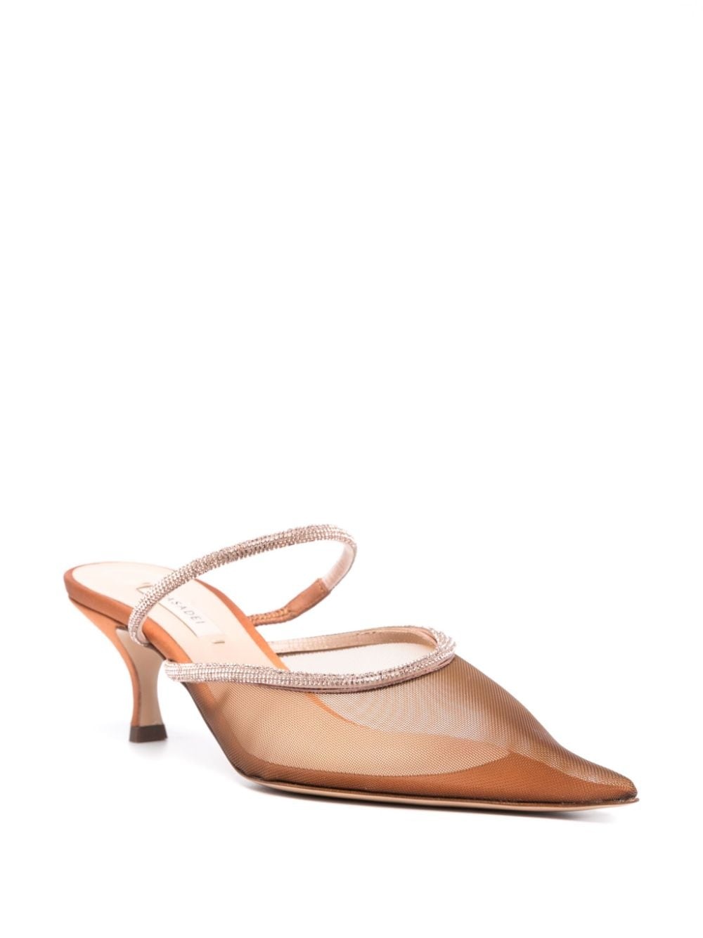 Scarlet MimÃ­ 50mm mules - 2