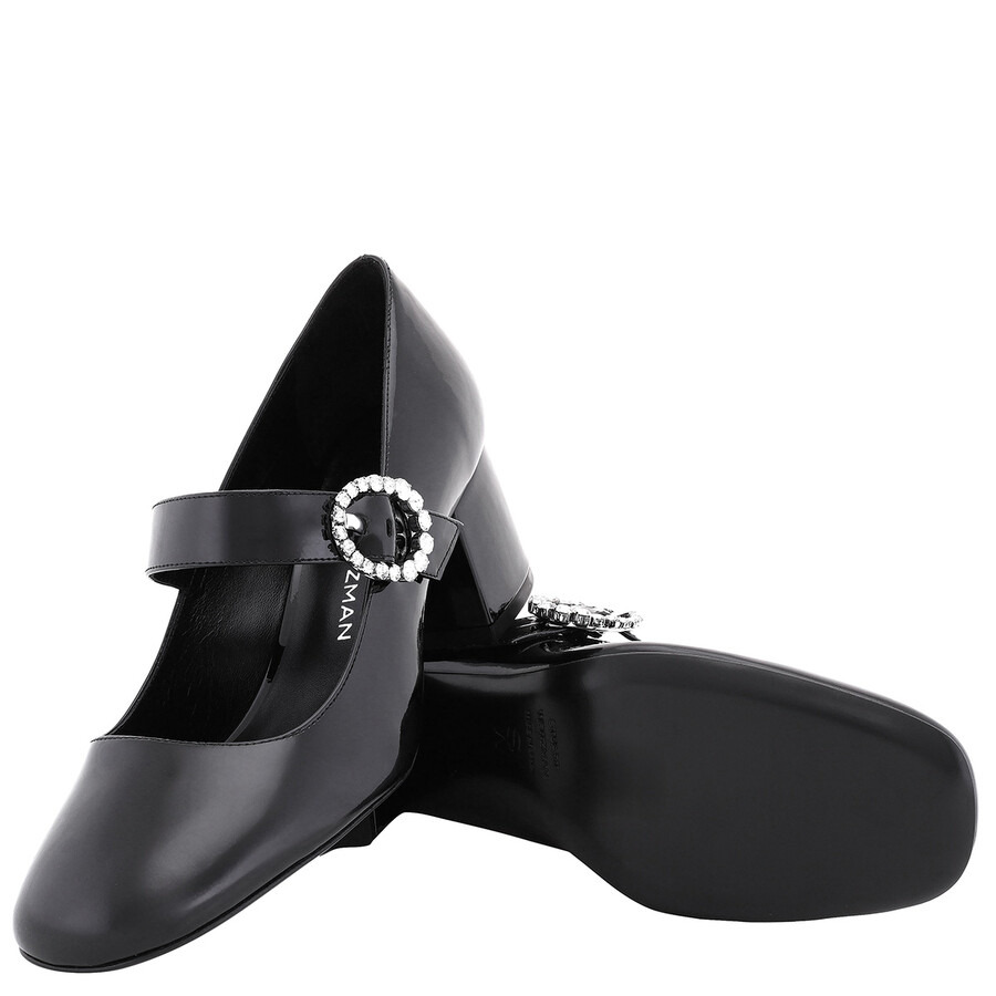 Stuart Weitzman Sloane Mary Jane Block-Heel Pumps - 2