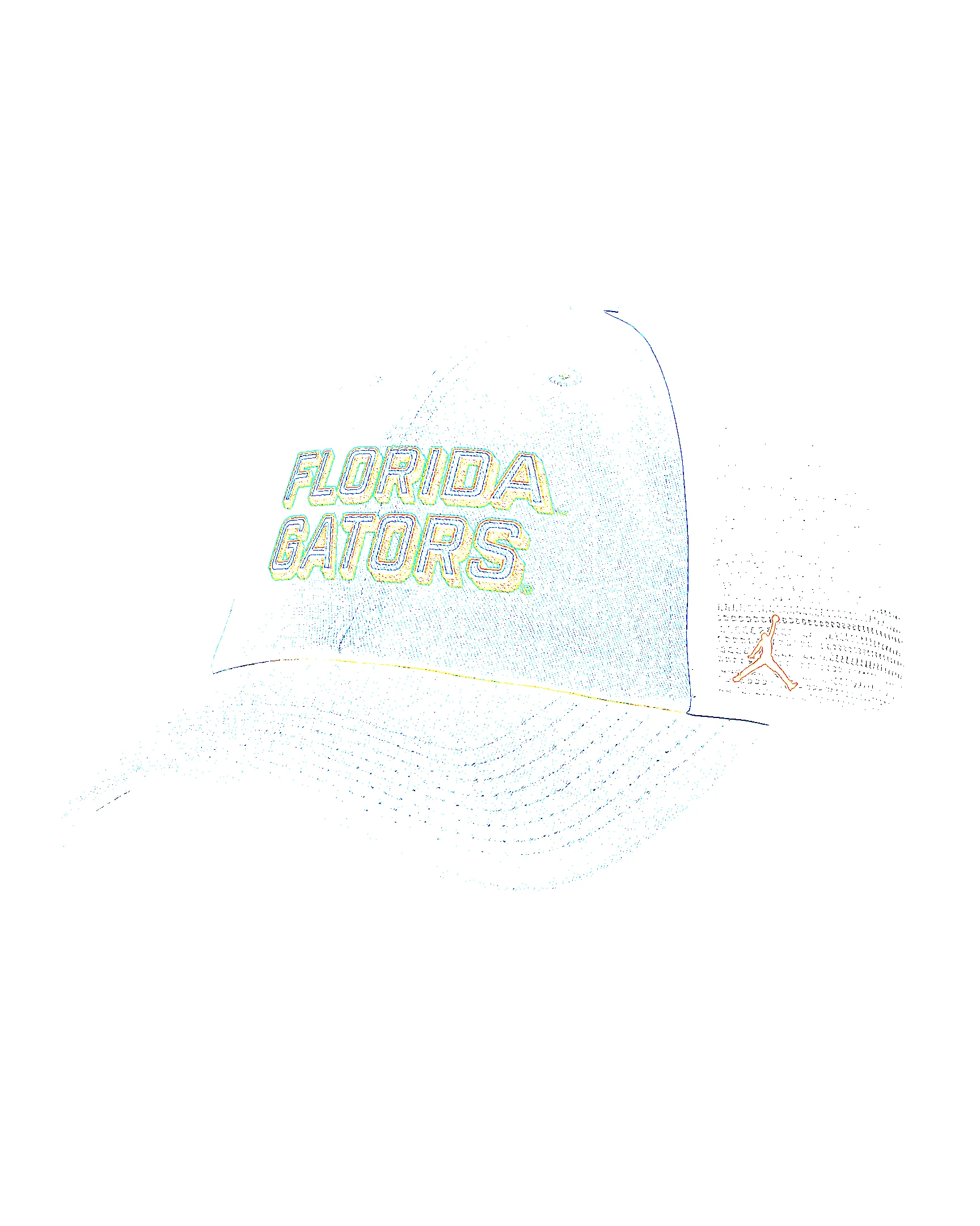 Florida On-Field Club Gameday Men's Jordan Brand College Trucker Adjustable Hat - 1