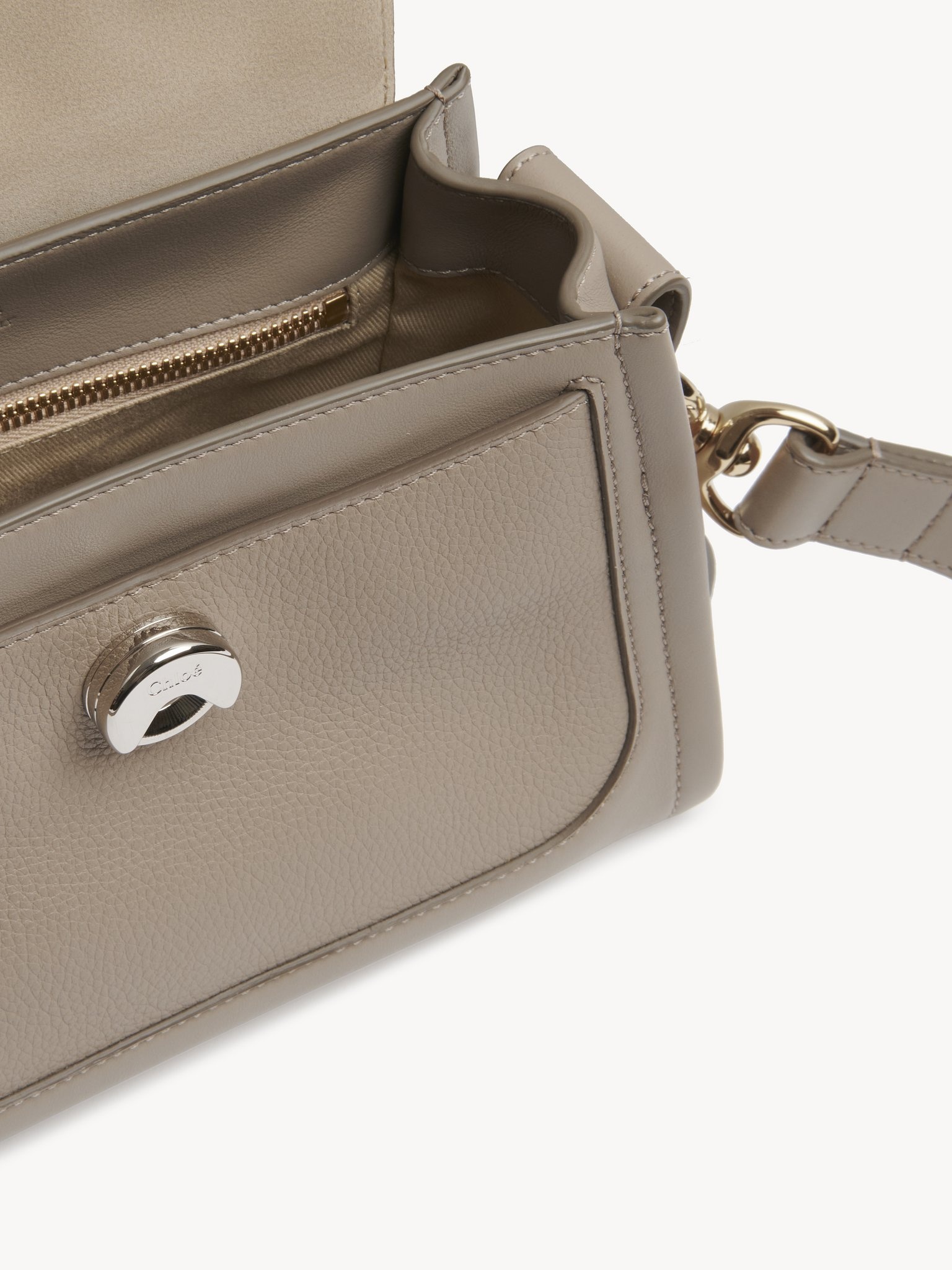 MINI TESS DAY BAG IN GRAINED & SOFT LEATHER - 5