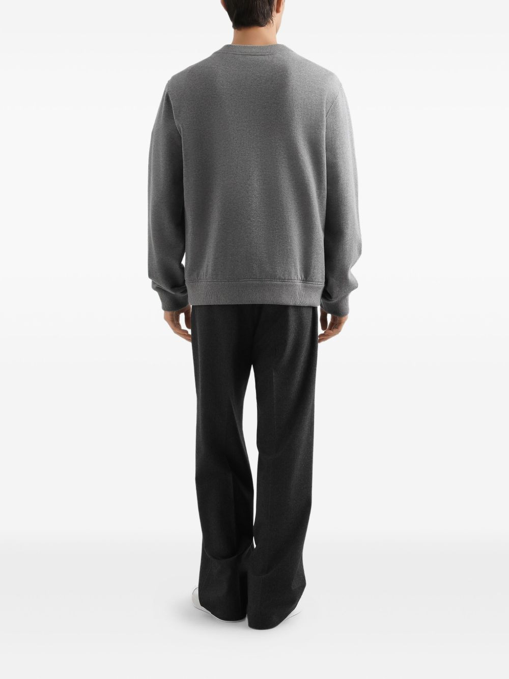logo-appliqué sweatshirt - 3