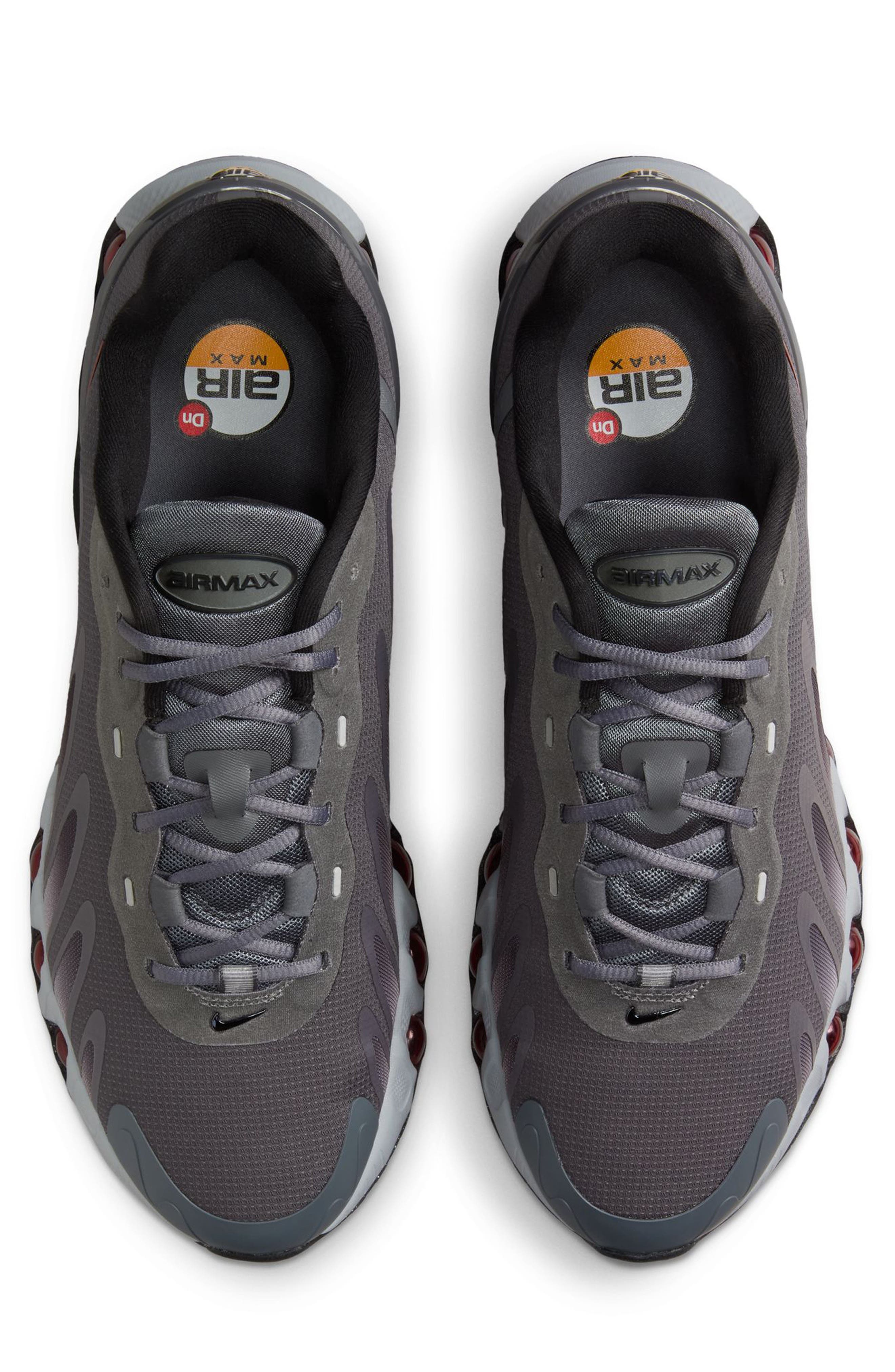 Nike Air Max Dn8 Sneaker in Iron Grey/Crimson/Grey at Nordstrom - 4