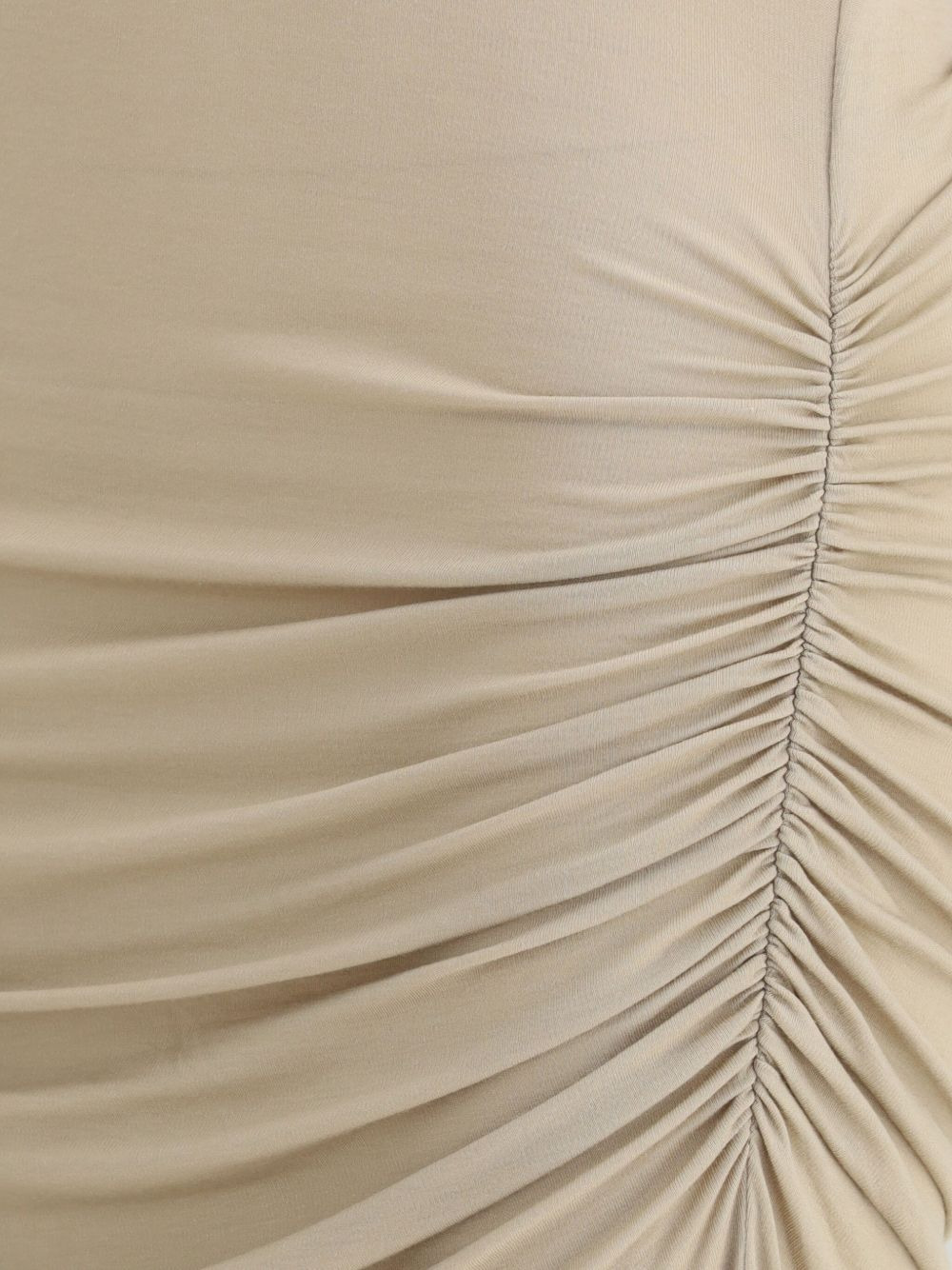 side-ruched midi dress - 3