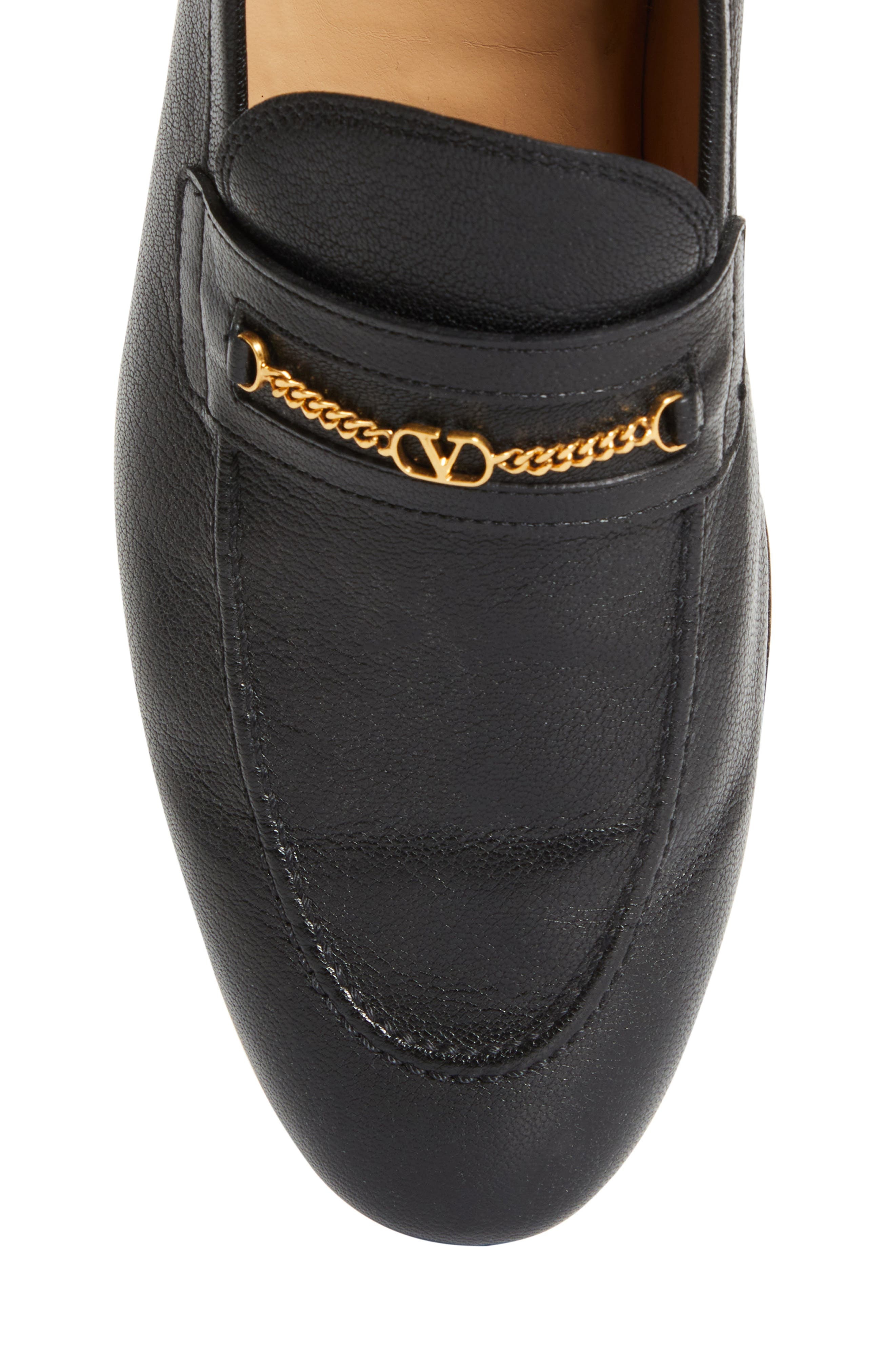 Valentino Garavani VLOGO Signature Loafer in Black at Nordstrom - 5
