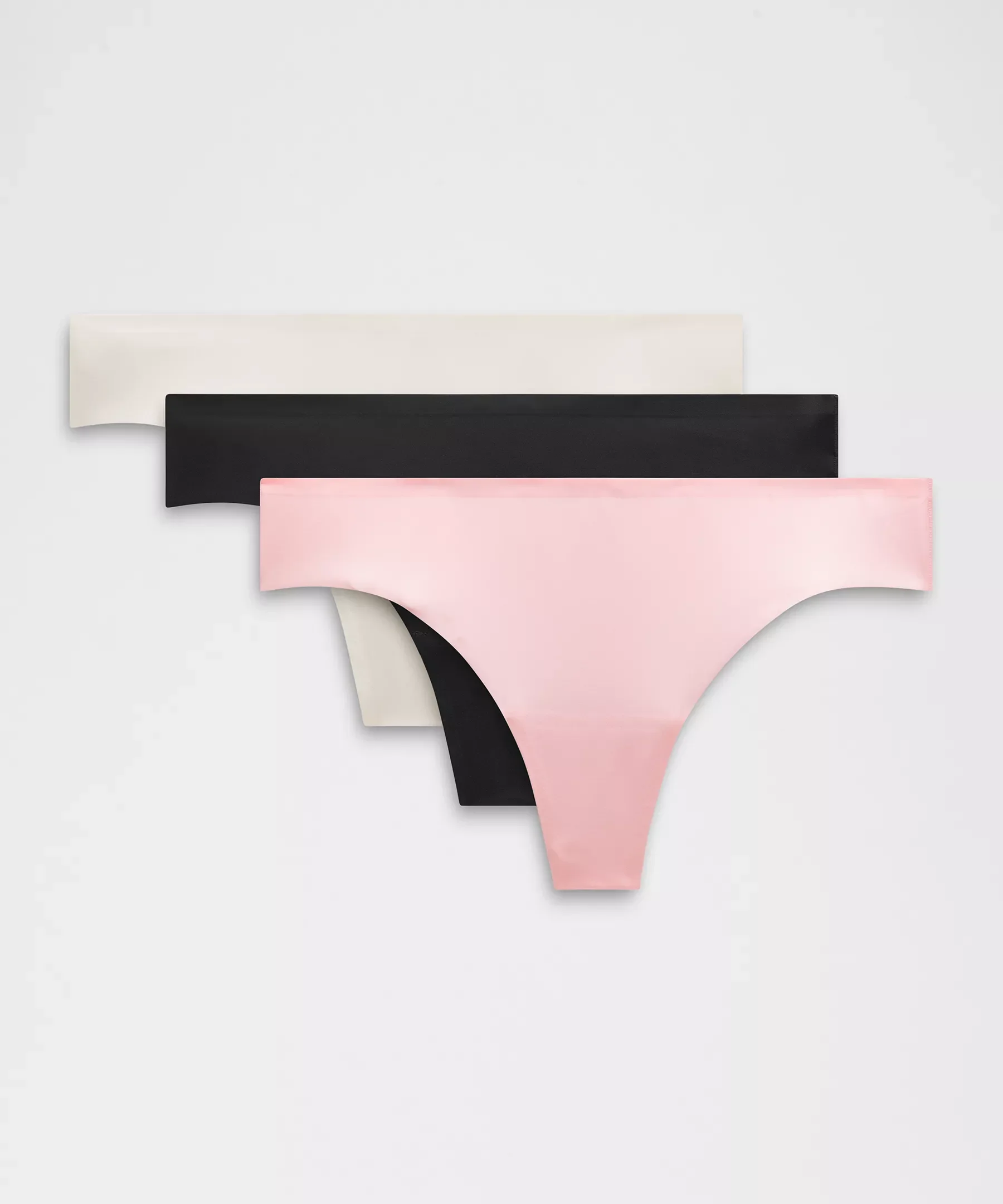 InvisiWear Mid-Rise Thong Underwear *3 Pack - 1