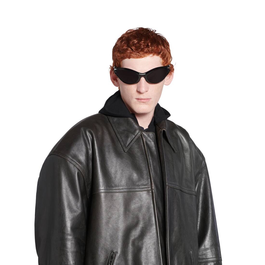 Men's Cocoon Kick Jacket in Black - 5