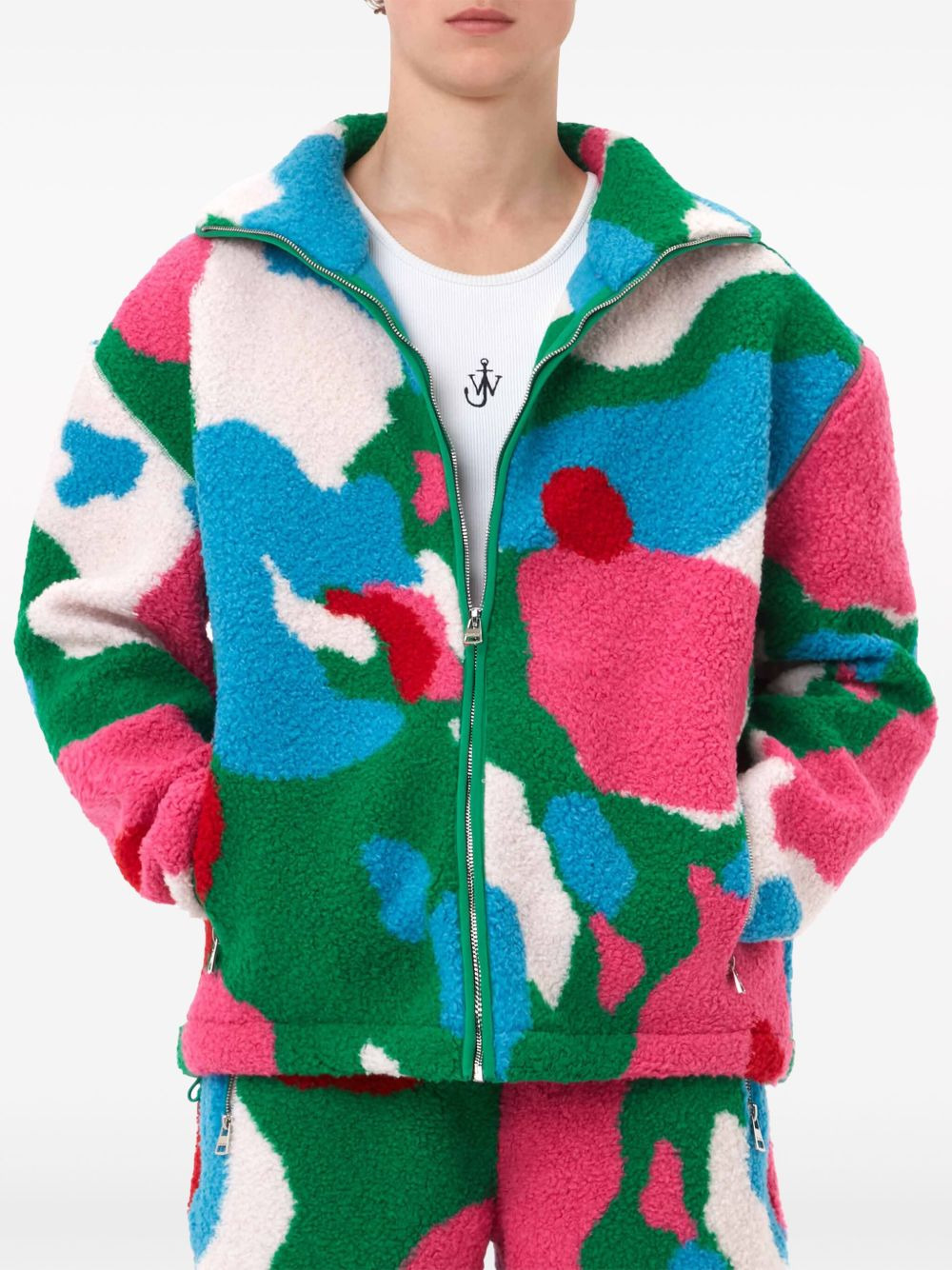 GRAPHIC FLEECE JACKET - 2