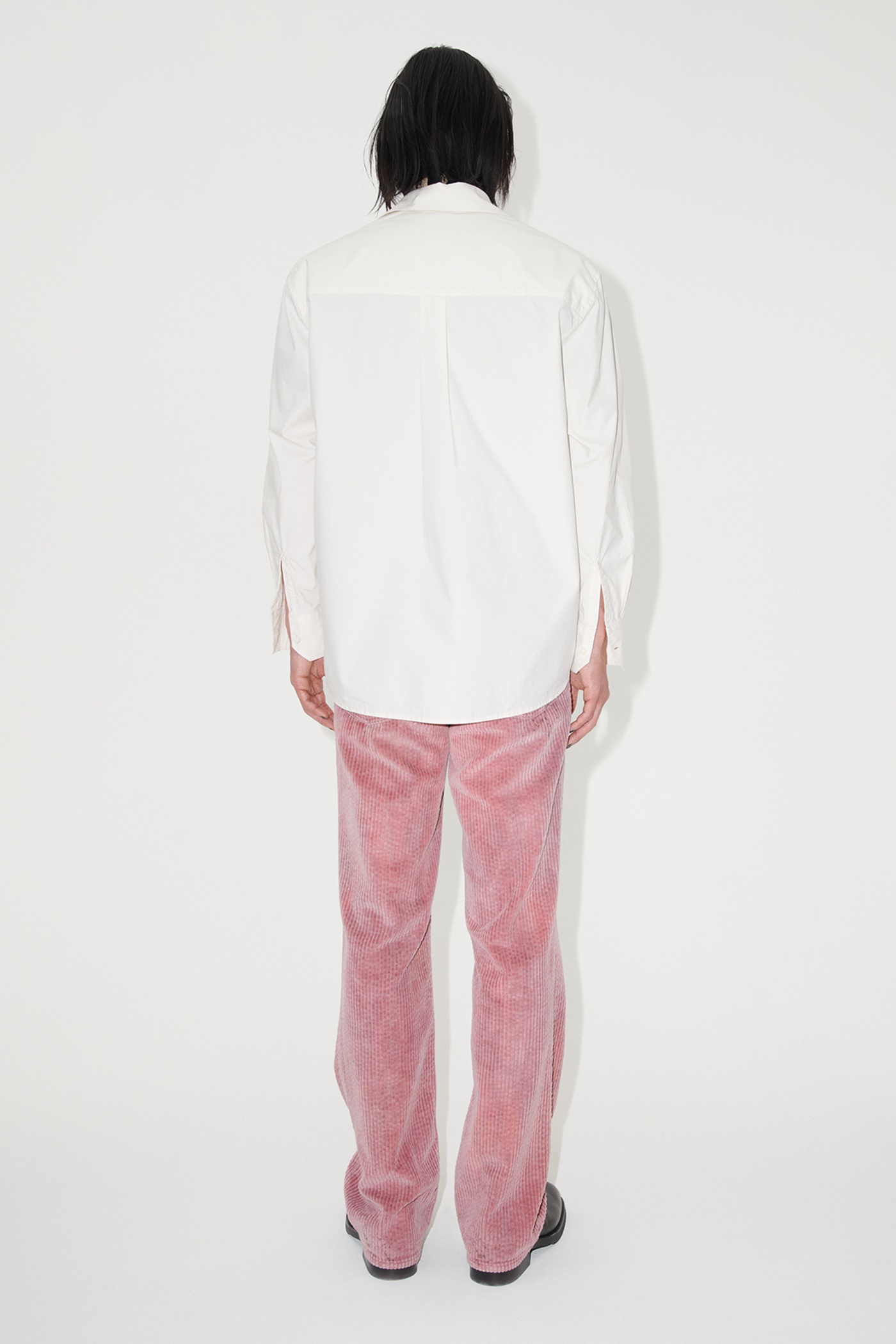 Above Shirt Jet Stream White Poplin - 8