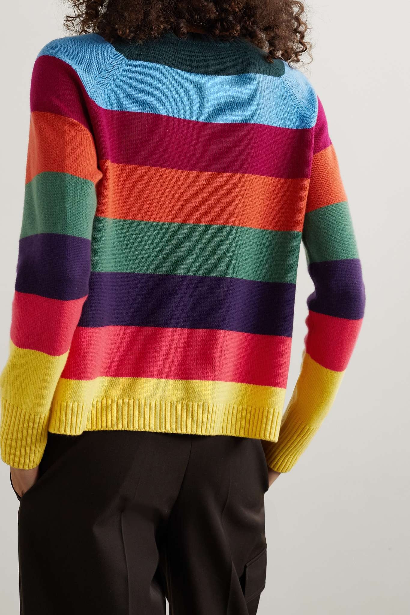 Wharton striped cashmere sweater - 3