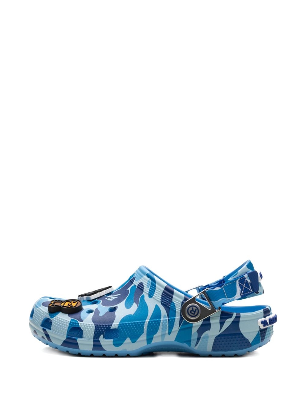 x A Bathing Ape Clog "Blue Camo" sneakers - 4