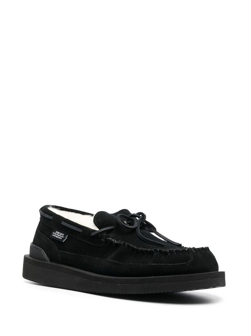 Suicoke shearling-lined loafers outlook
