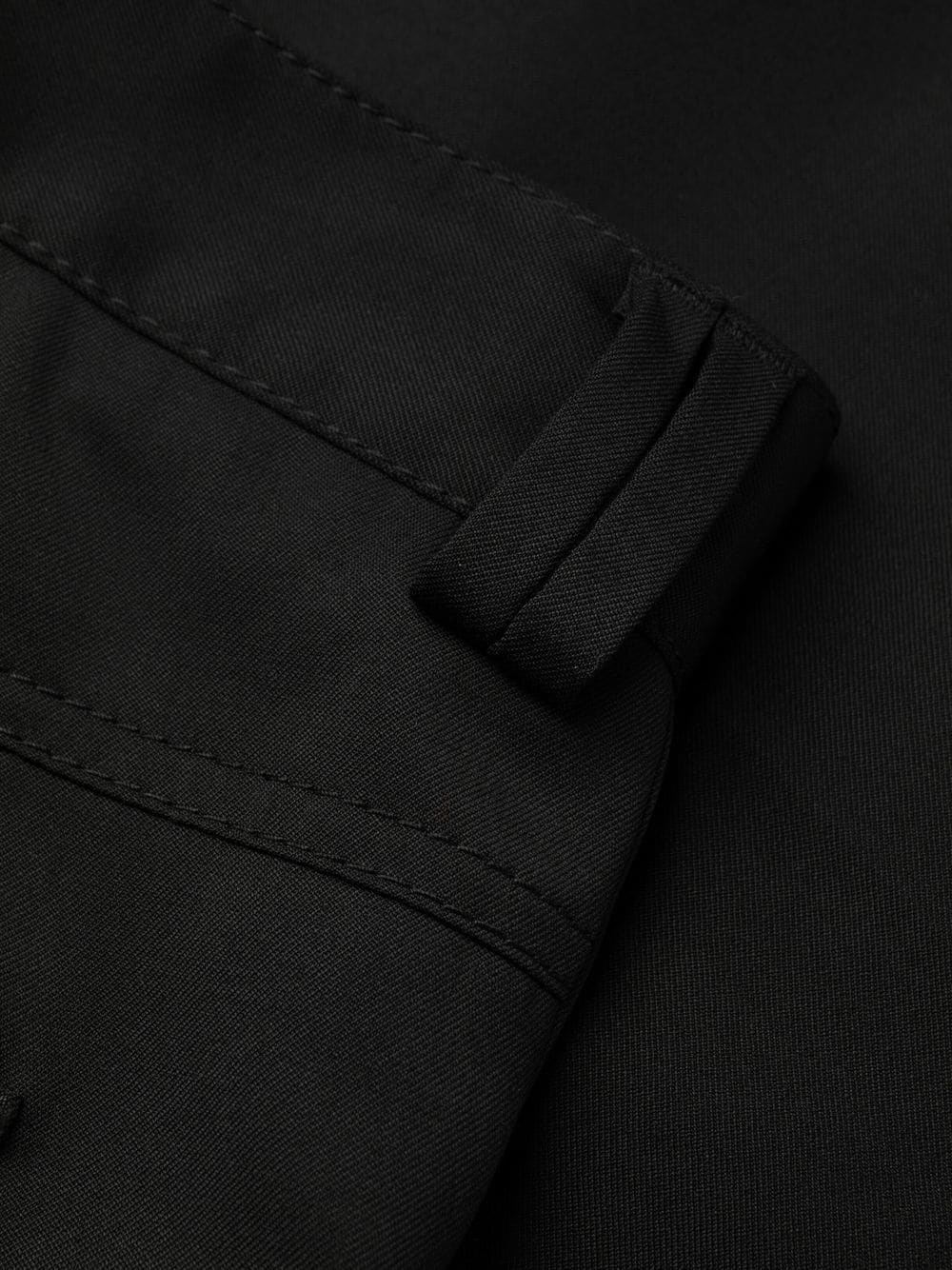 logo-patch detail trousers - 7