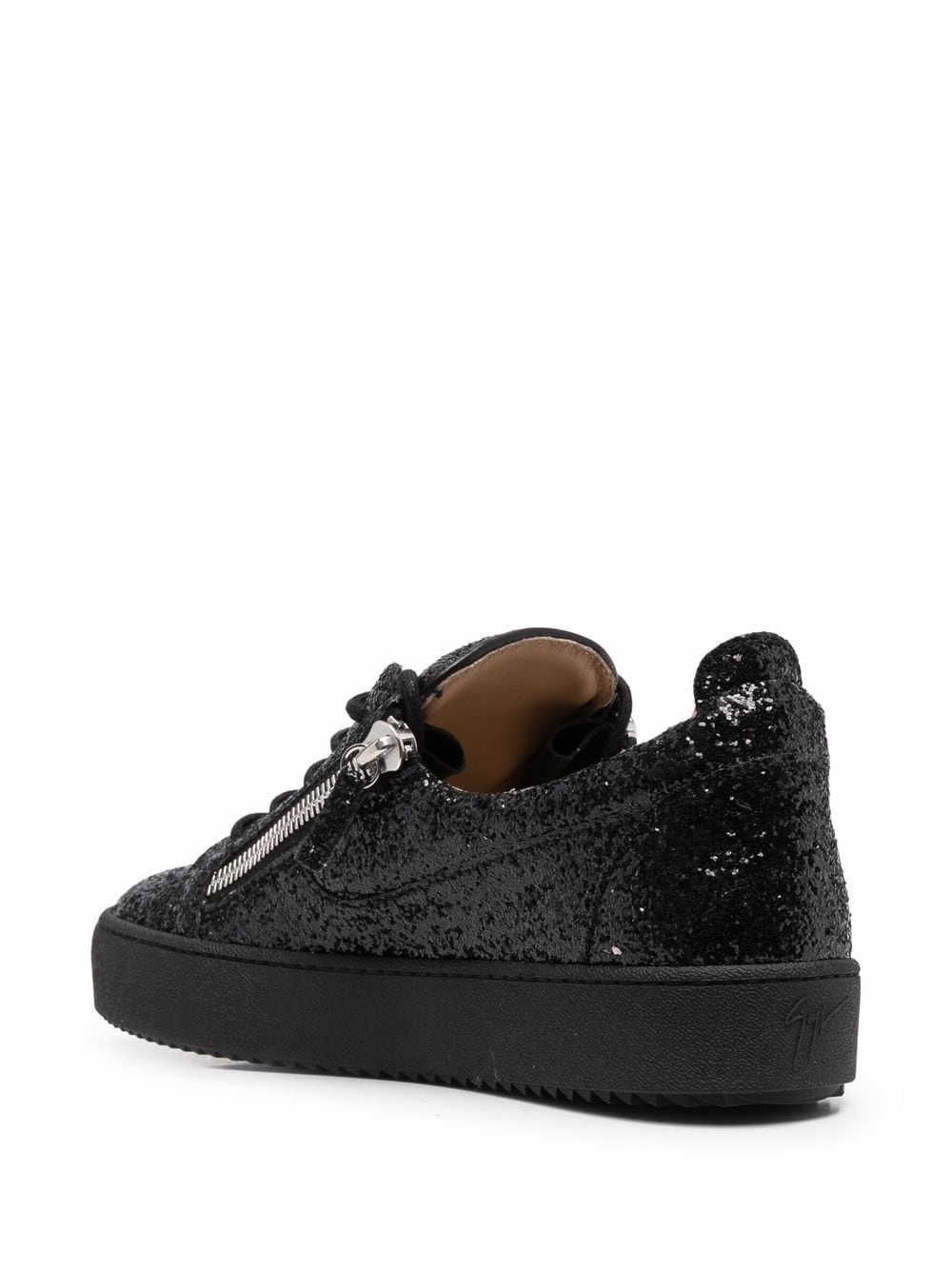 Frankie glitter low-top sneakers - 3