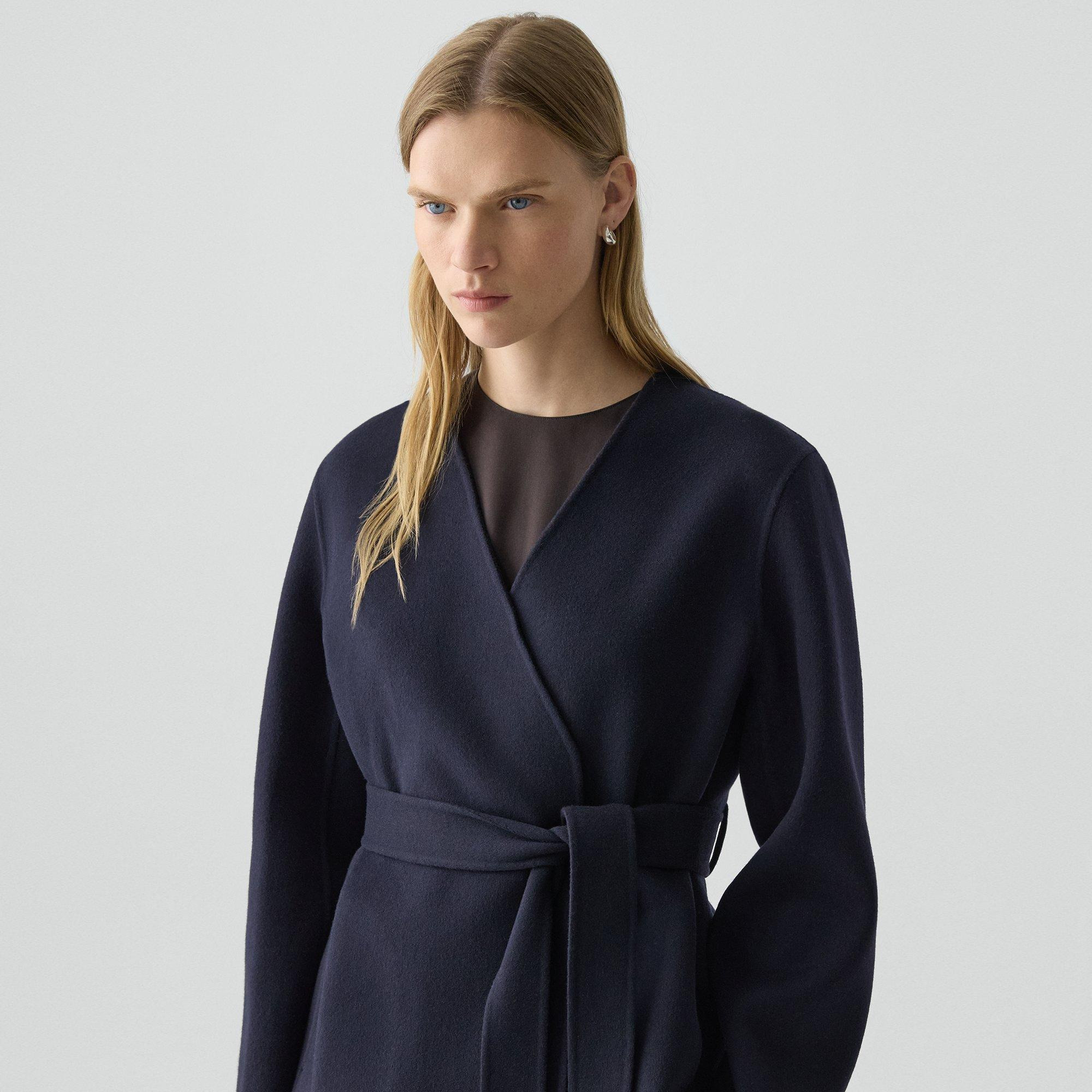 Cardigan Jacket in Double-Face Wool-Cashmere - 5