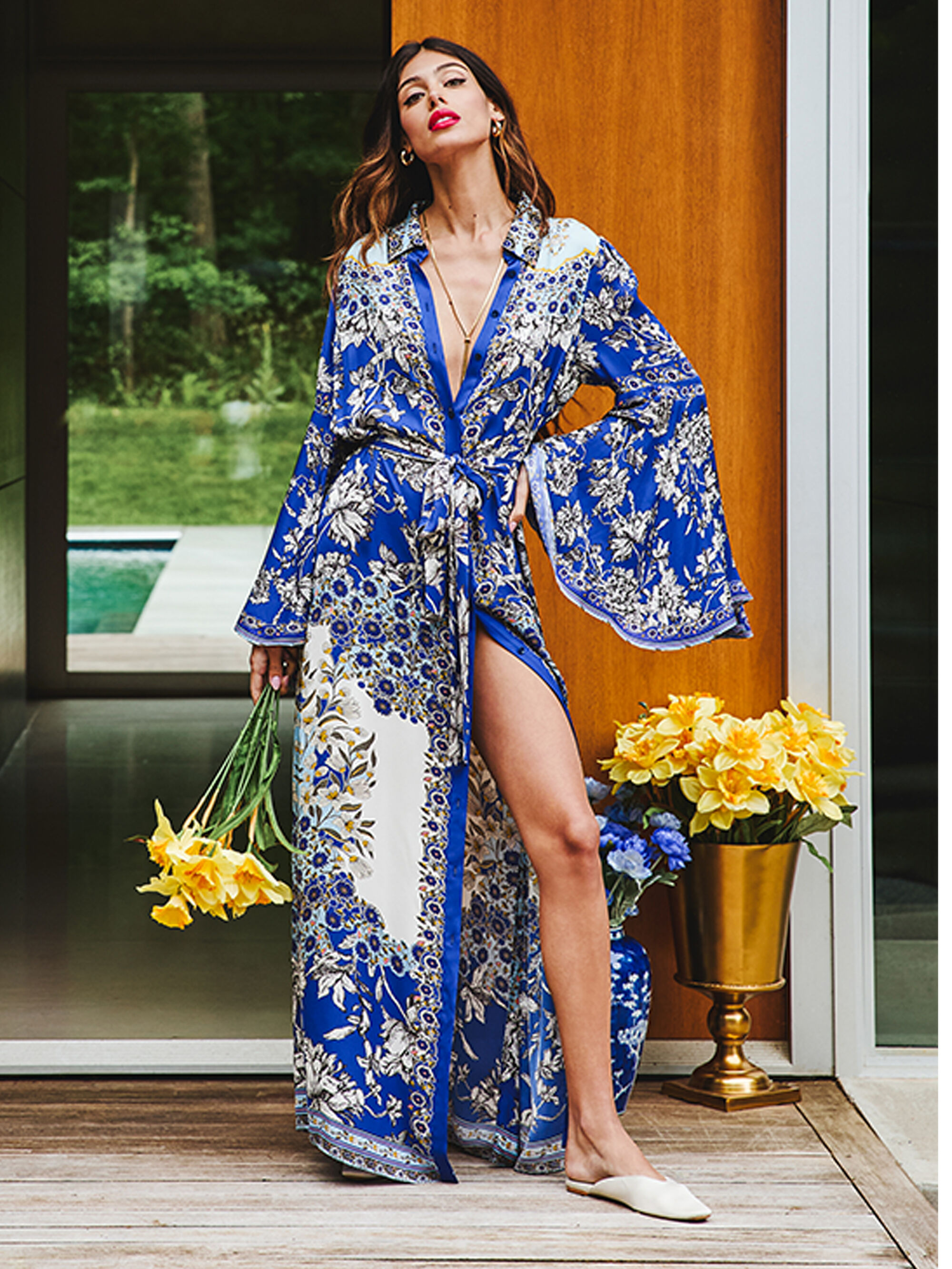 CHASSIDY BELL SLEEVE DRESS - 7
