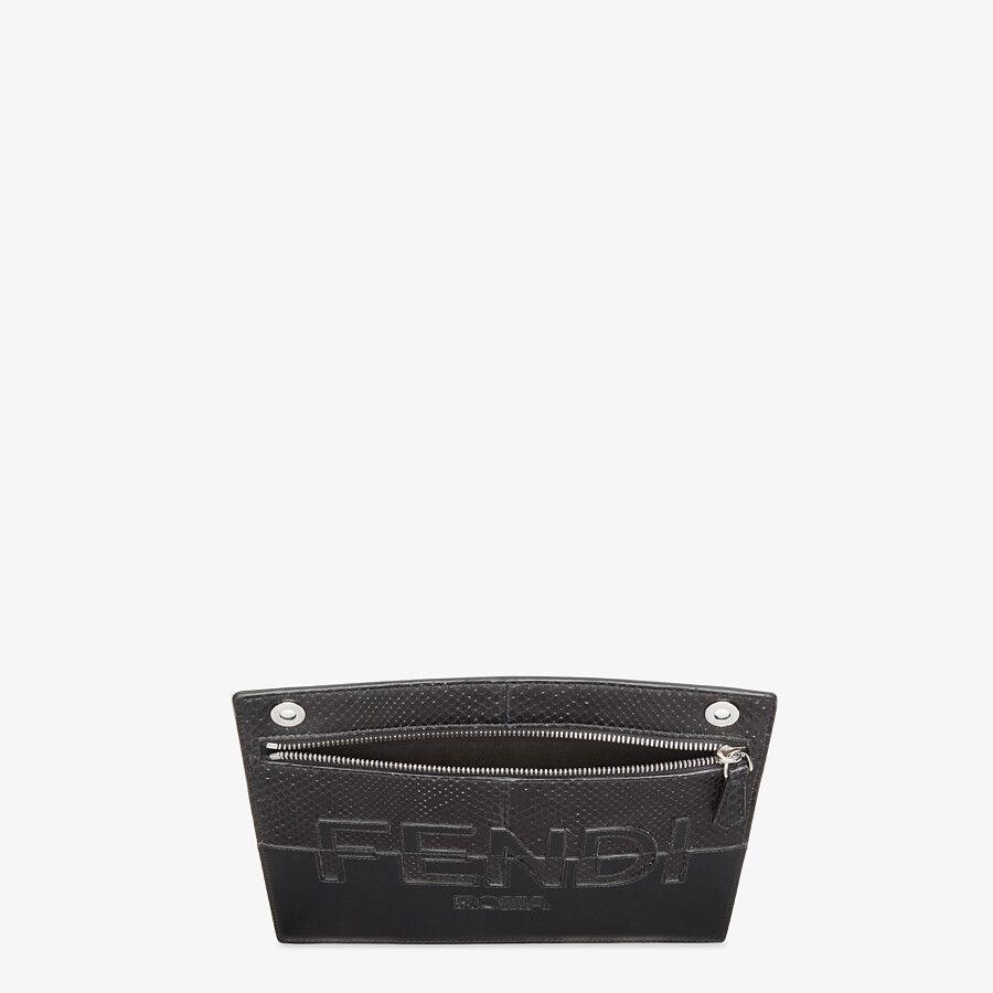 Black leather pocket - 3