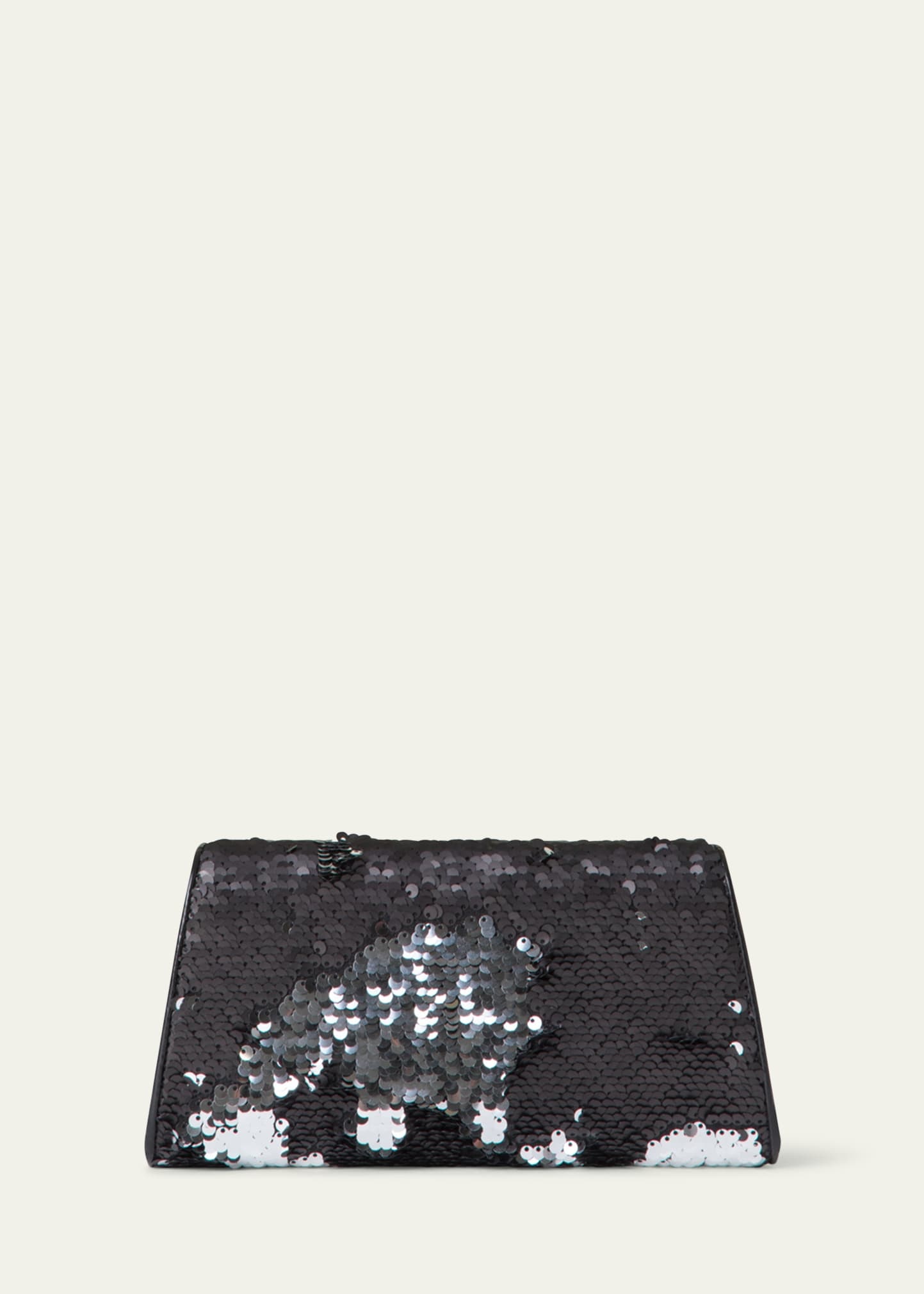 Anouk Mini Sequined Clutch Bag - 2