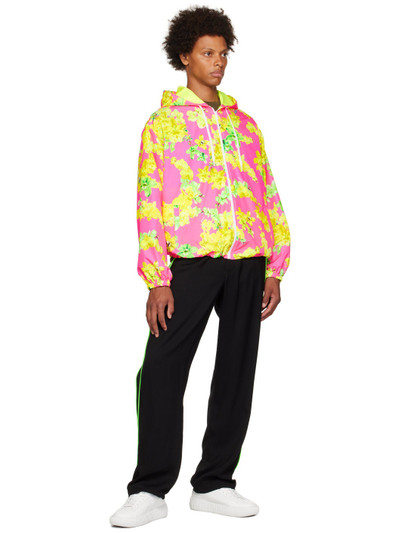 VERSACE Pink & Yellow Floral Jacket outlook