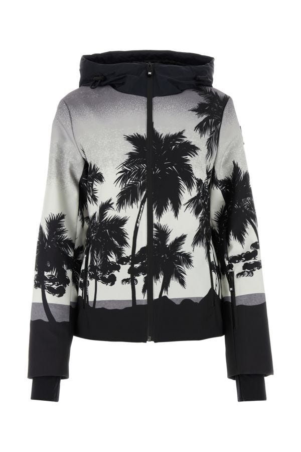 ジャケット Palm Angels Printed Polyester Palm Ski Jacket Palm Angels Printed polyester Palm ski jacket