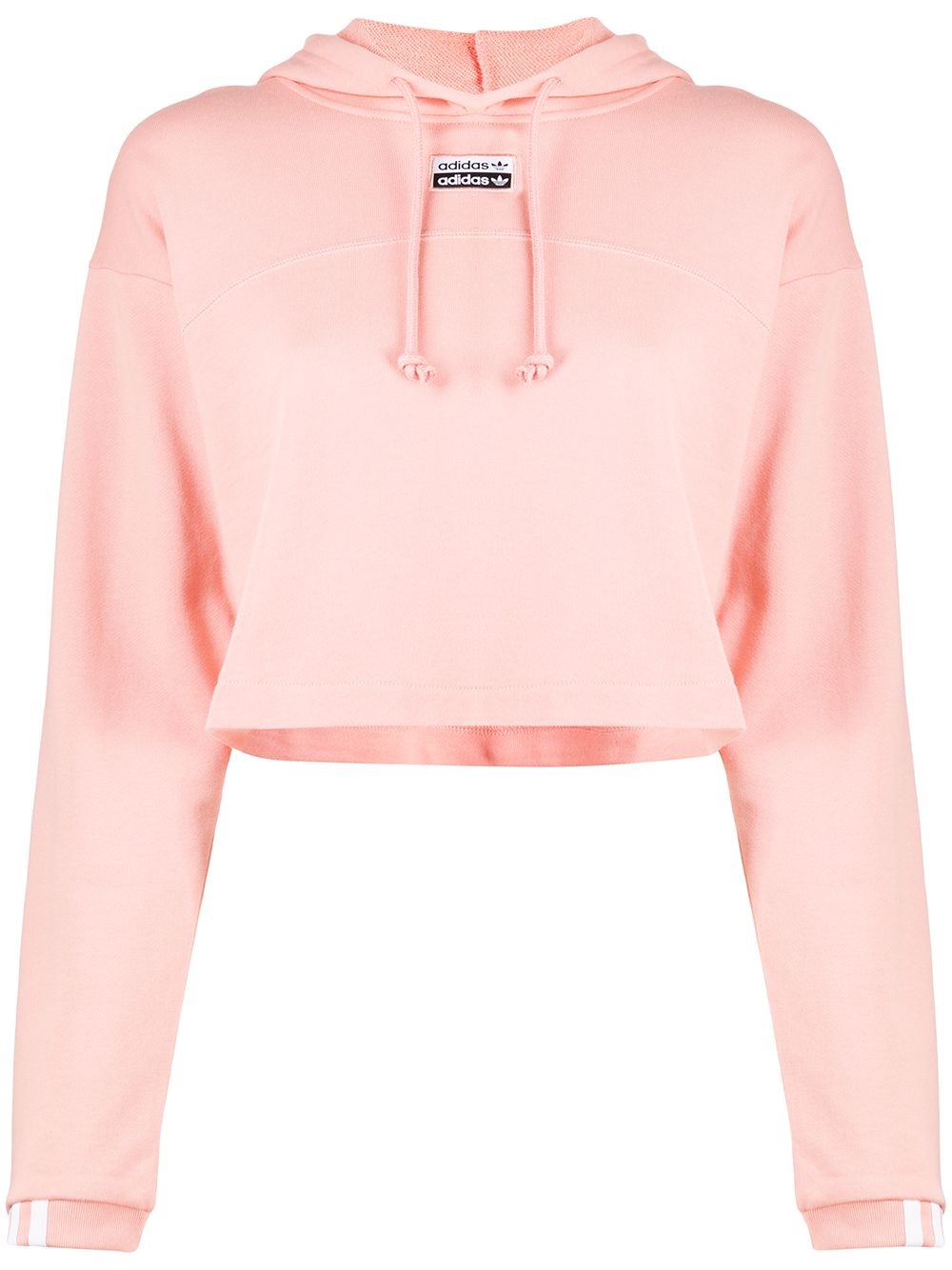 cropped hoodie - 1