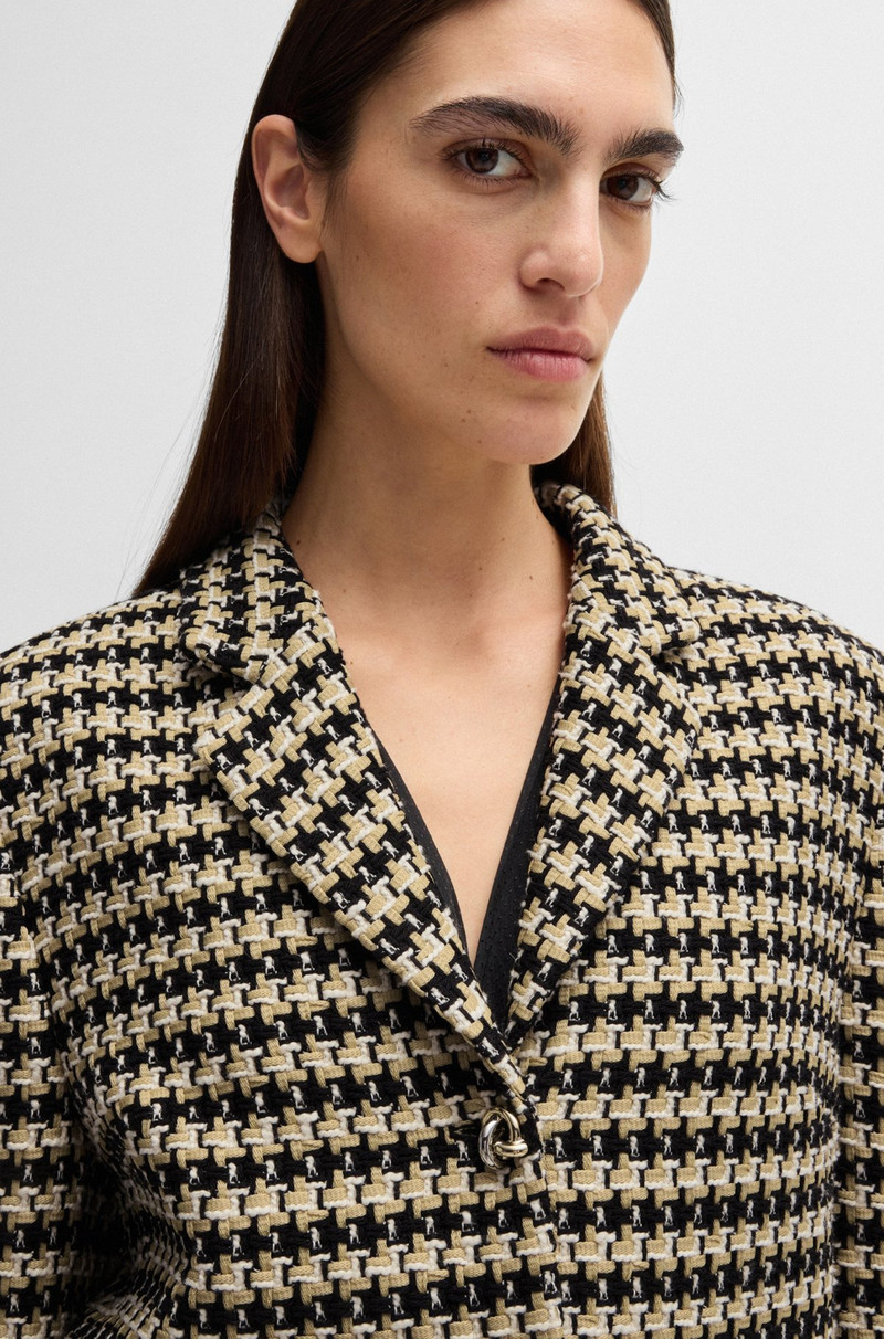 CROPPED REGULAR-FIT JACKET IN TWEED 5