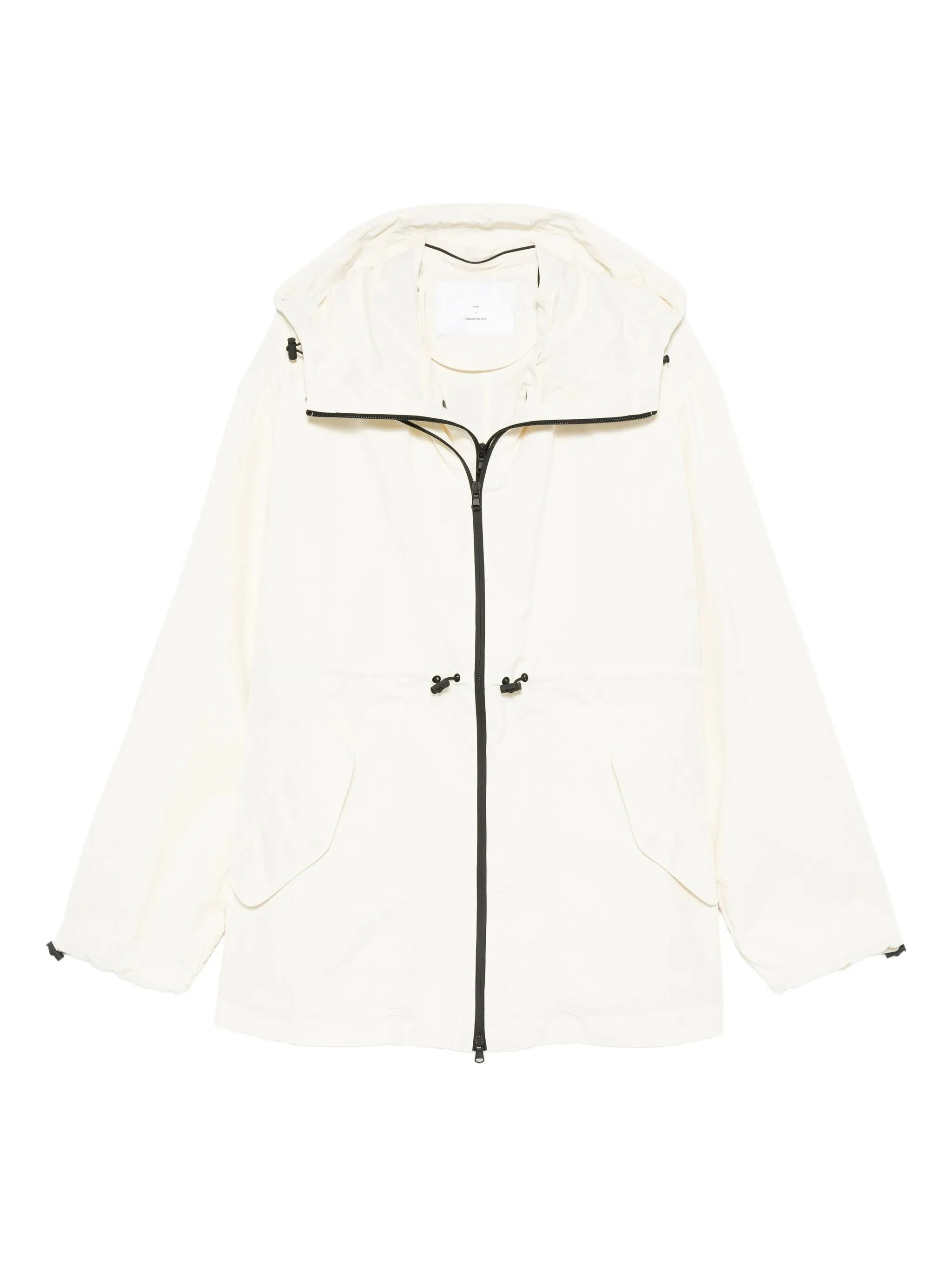 x RHW hooded drawstring coat - 1