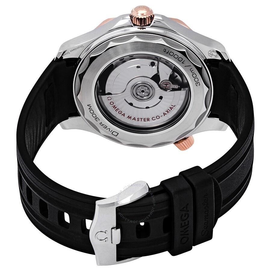 Omega Seamaster Automatic Steel & 18kt Sedna Gold Black Dial Men's Watch 210.22.42.20.01.002 - 3