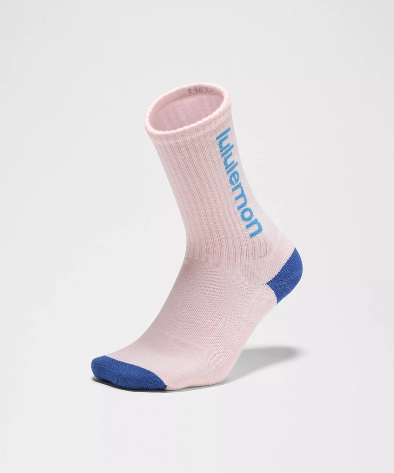 Unisex Daily Essential Crew Socks *Wordmark 3