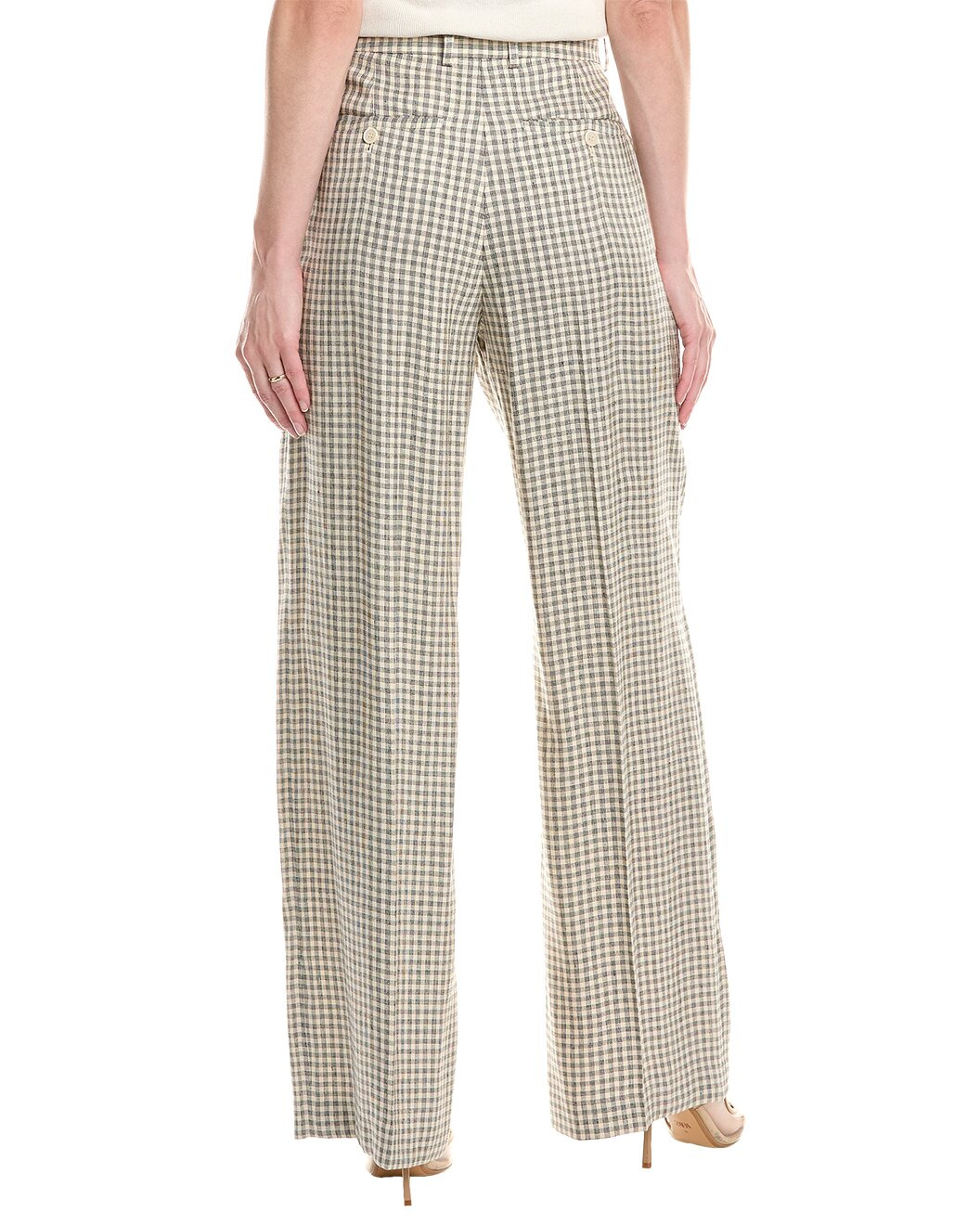 Theory Classic Linen-Blend Trouser - 2